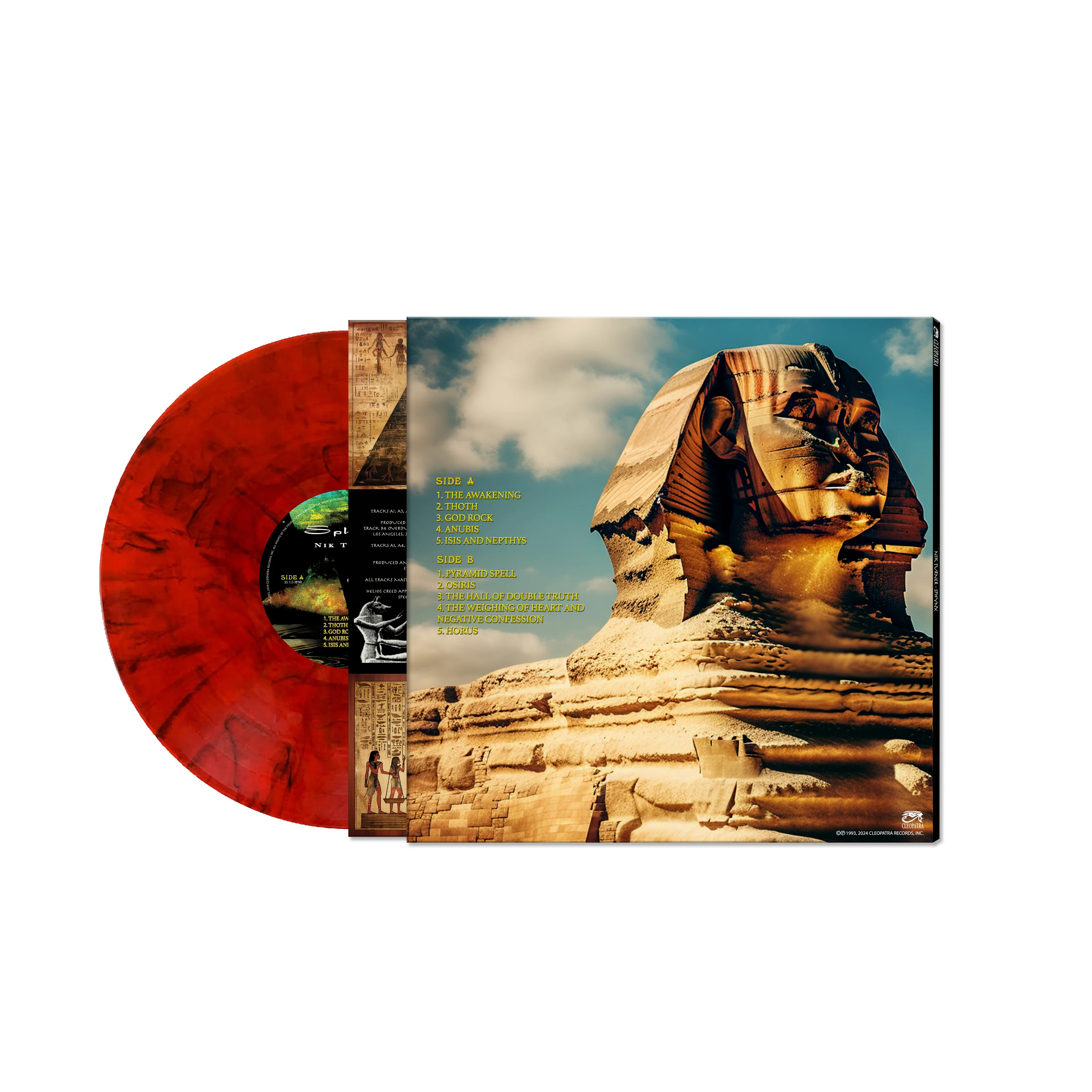 Nik Turner - Sphynx (Red Marble Vinyl) - Image 2
