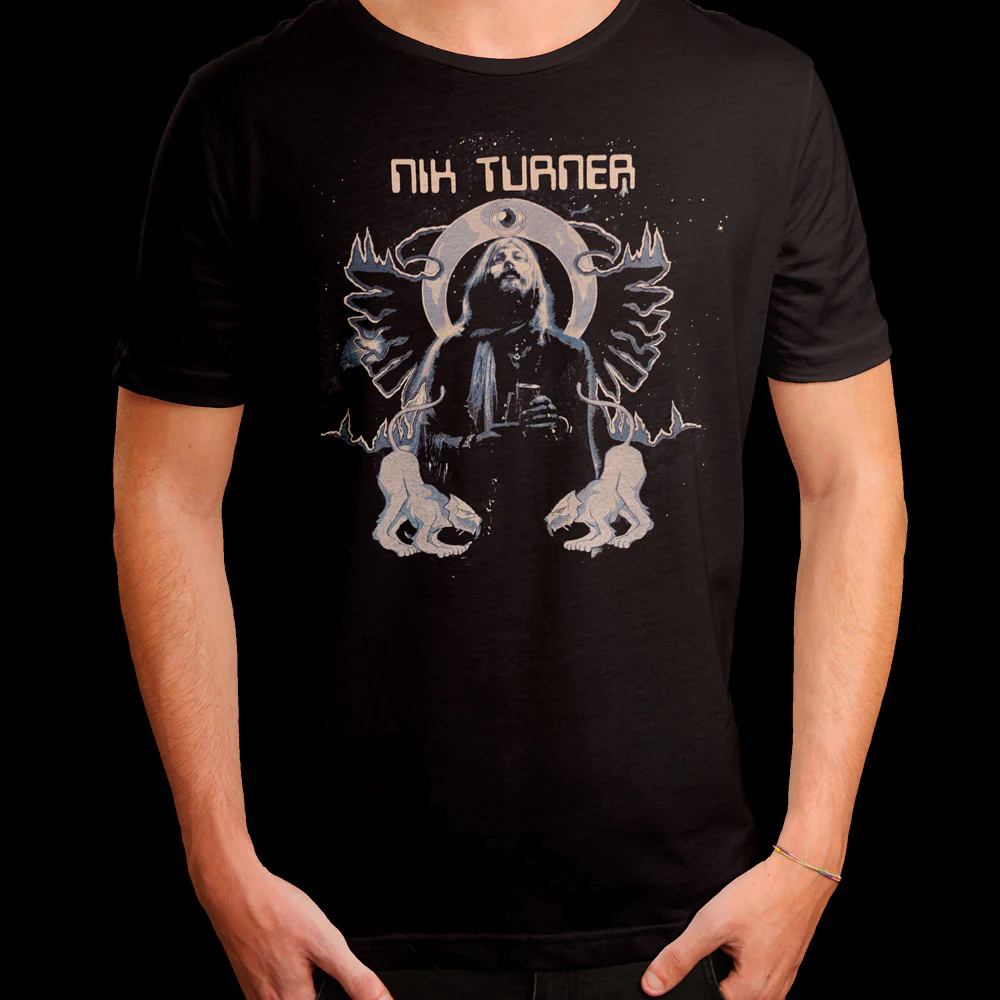 Nik Turner (T-Shirt - Blue) - Image 3