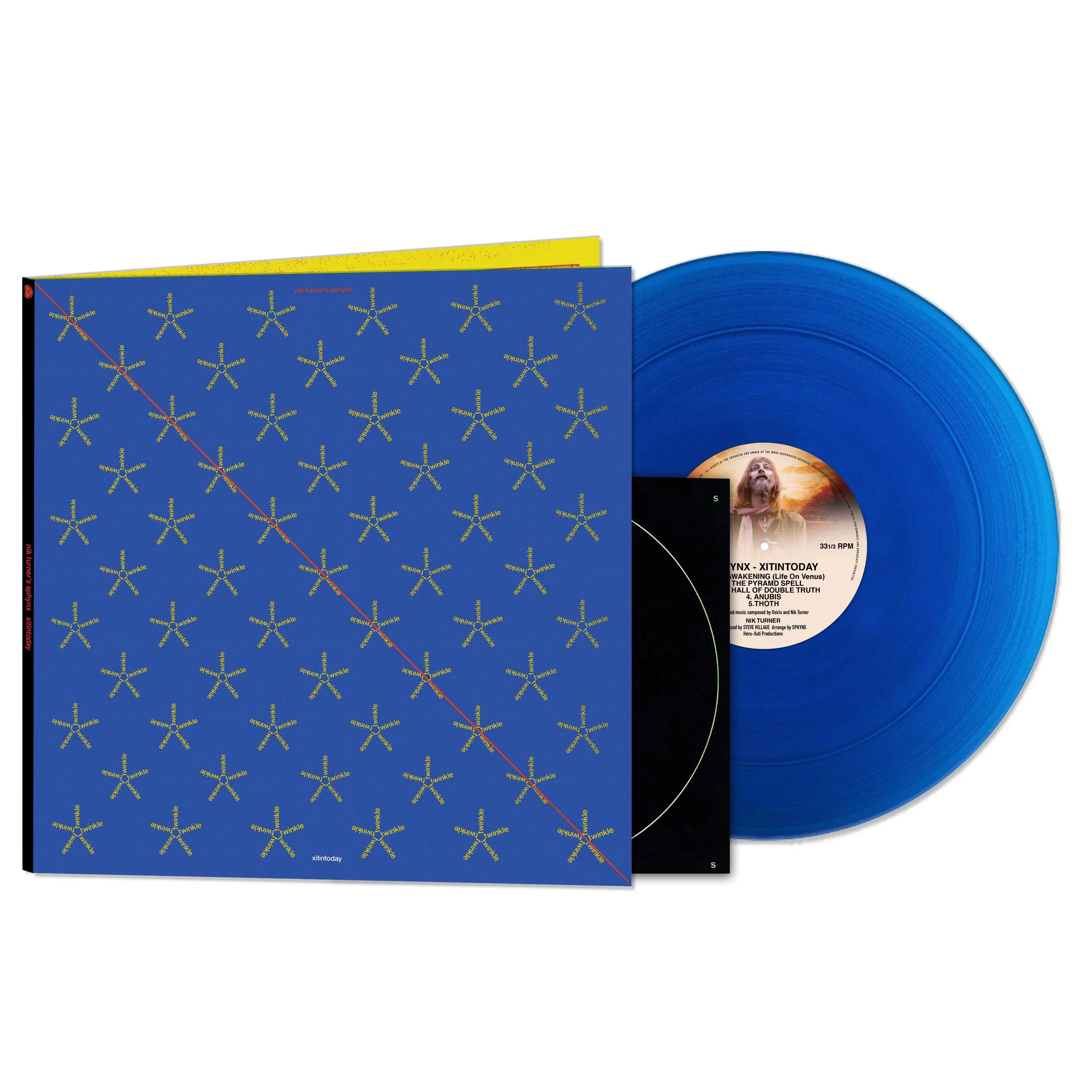 Nik Turner's Sphynx - Xitintoday (Blue Vinyl with Booklet) - Image 2