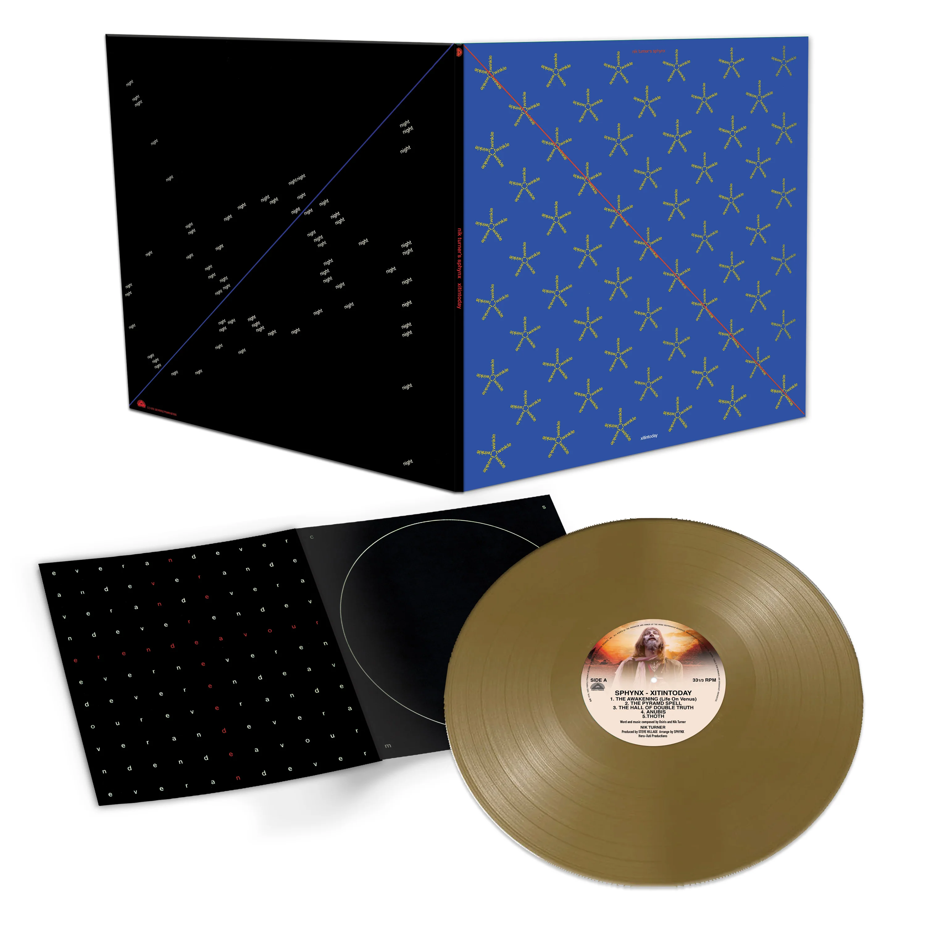 Nik Turner's Sphynx - Xitintoday (Gold Vinyl with Booklet) - Image 2