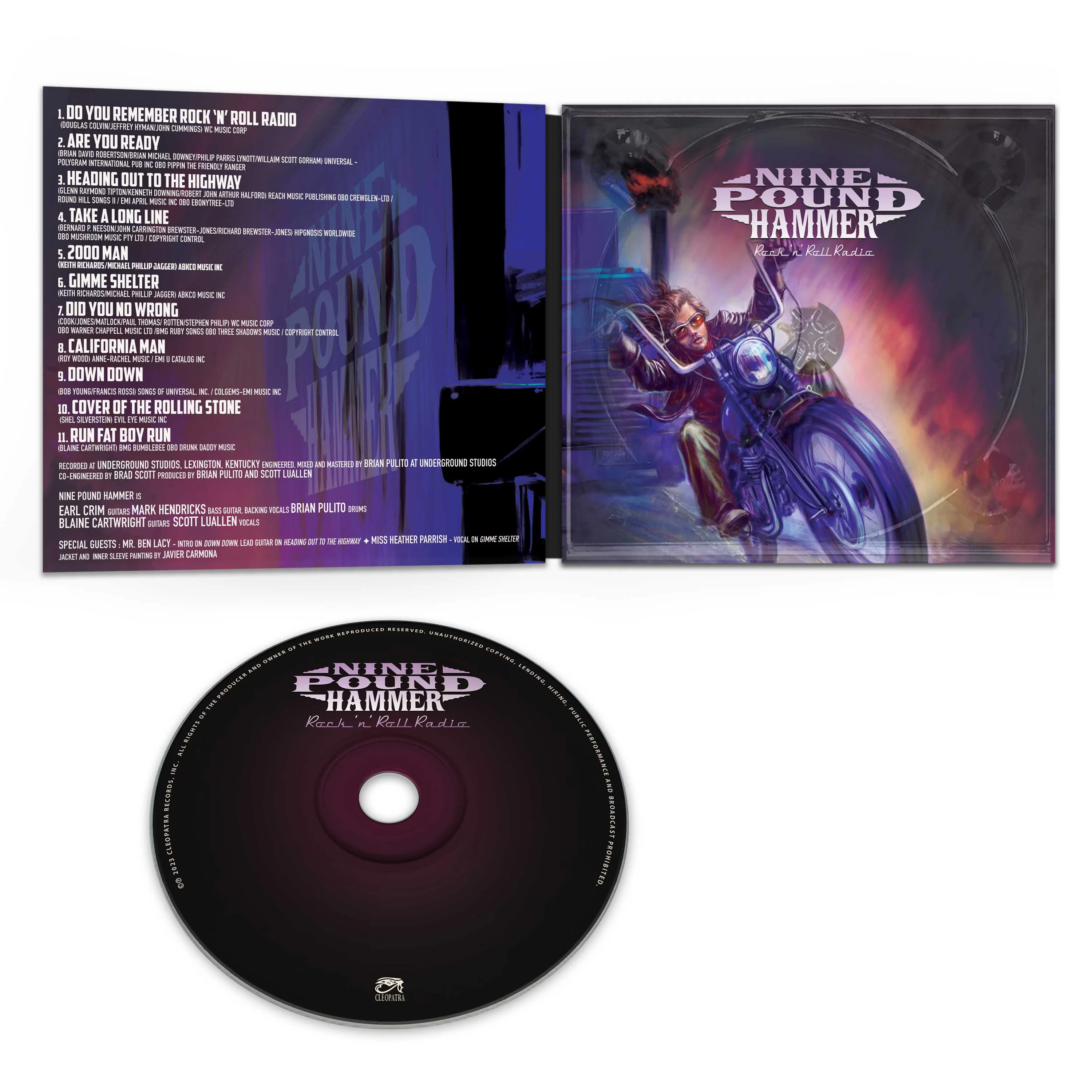 Nine Pound Hammer - Rock 'N' Roll Radio (CD) - Image 3