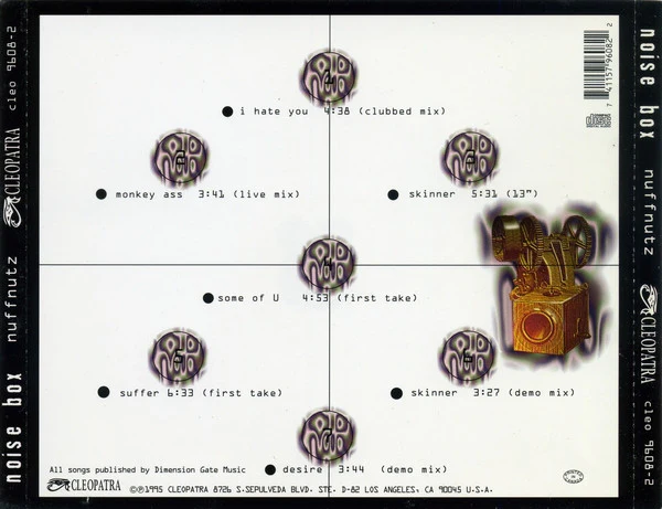 Noise Box - Nuffntuz (CD) - Image 2