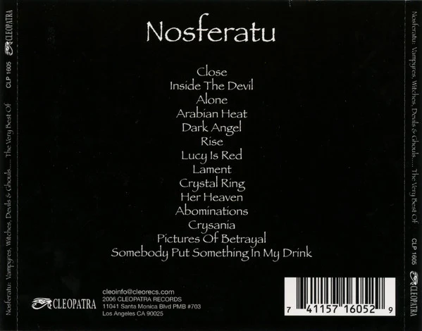 Nosferatu - Vampyres, Witches, Devils & Ghouls (CD) - Image 2