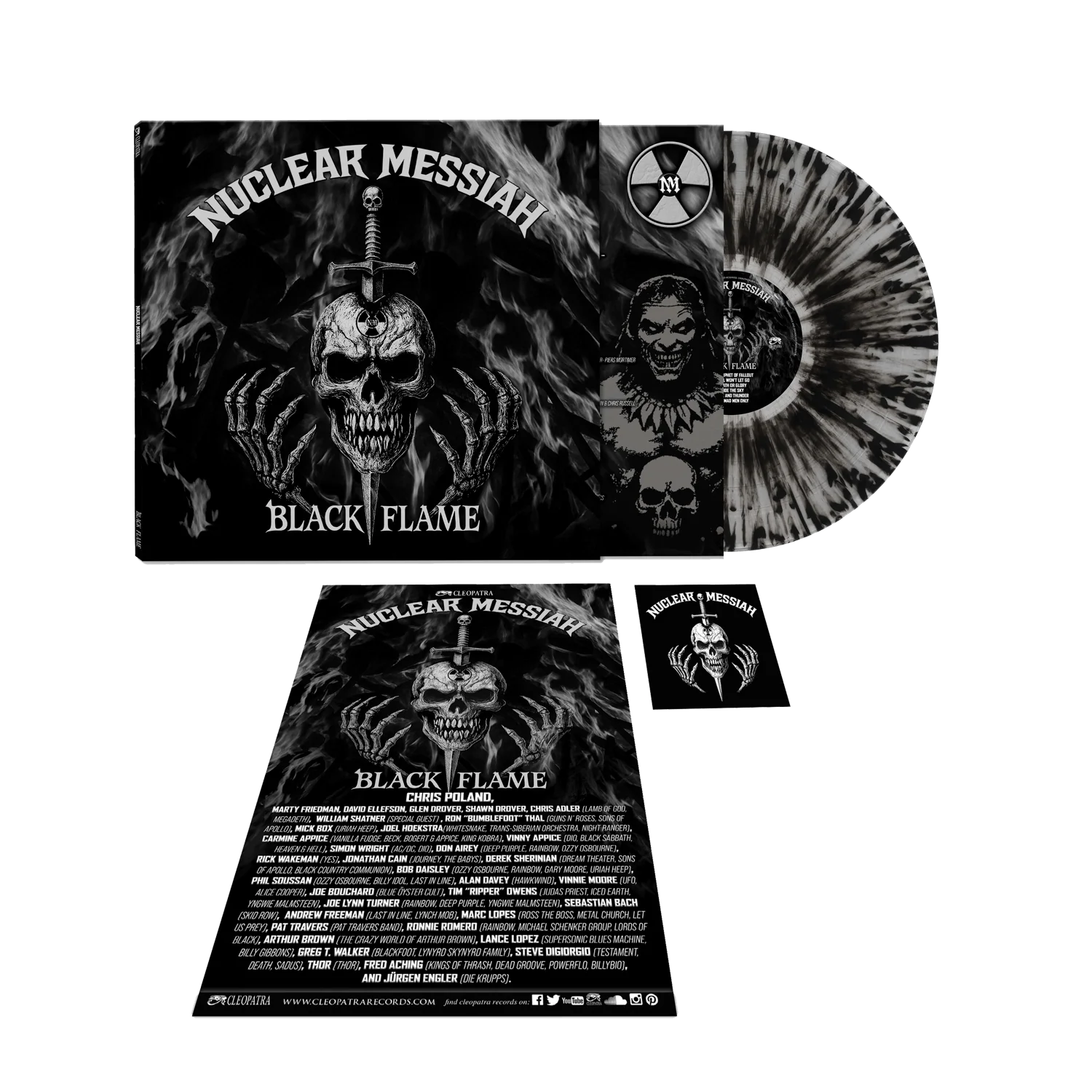 Nuclear Messiah (Vinyl LP + Shirt + Tote Bag Bundle) - Image 3