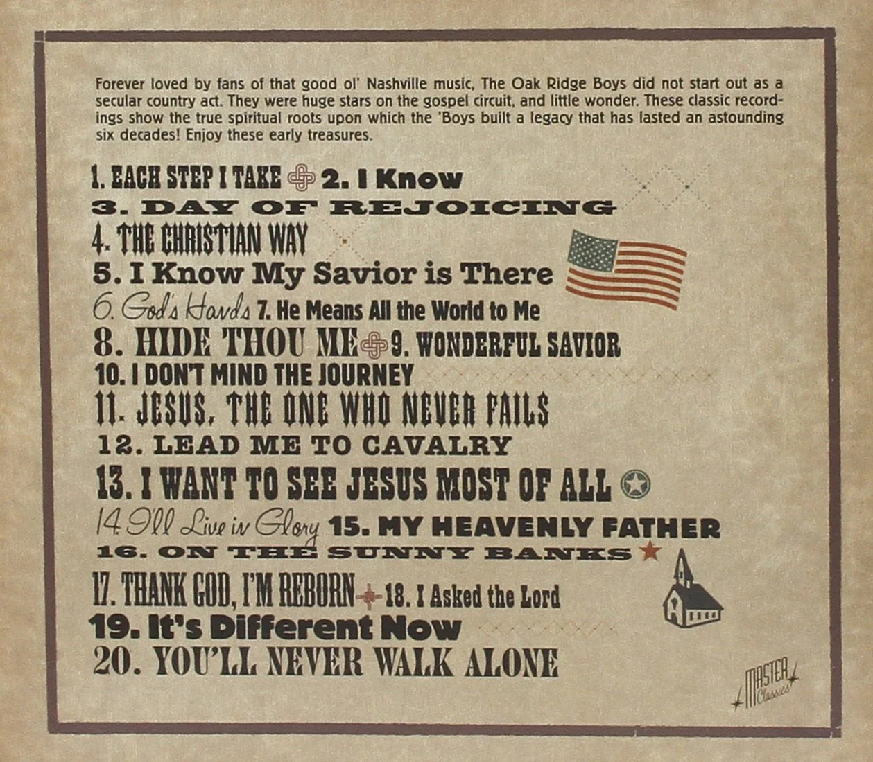 Oak Ridge Boys - American Gospel Classics (CD) - Image 2