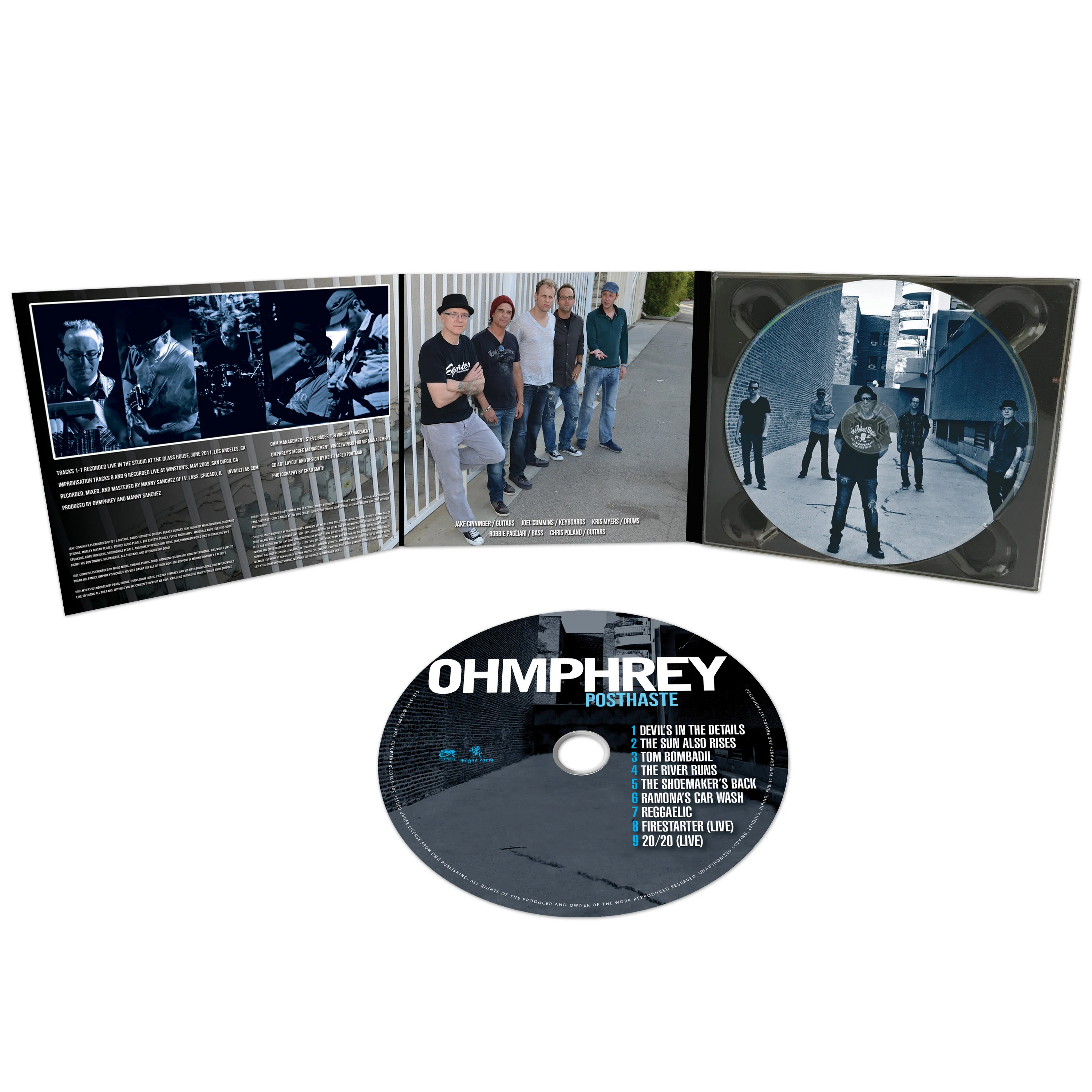 Ohmphrey - Posthaste (CD) - Image 3