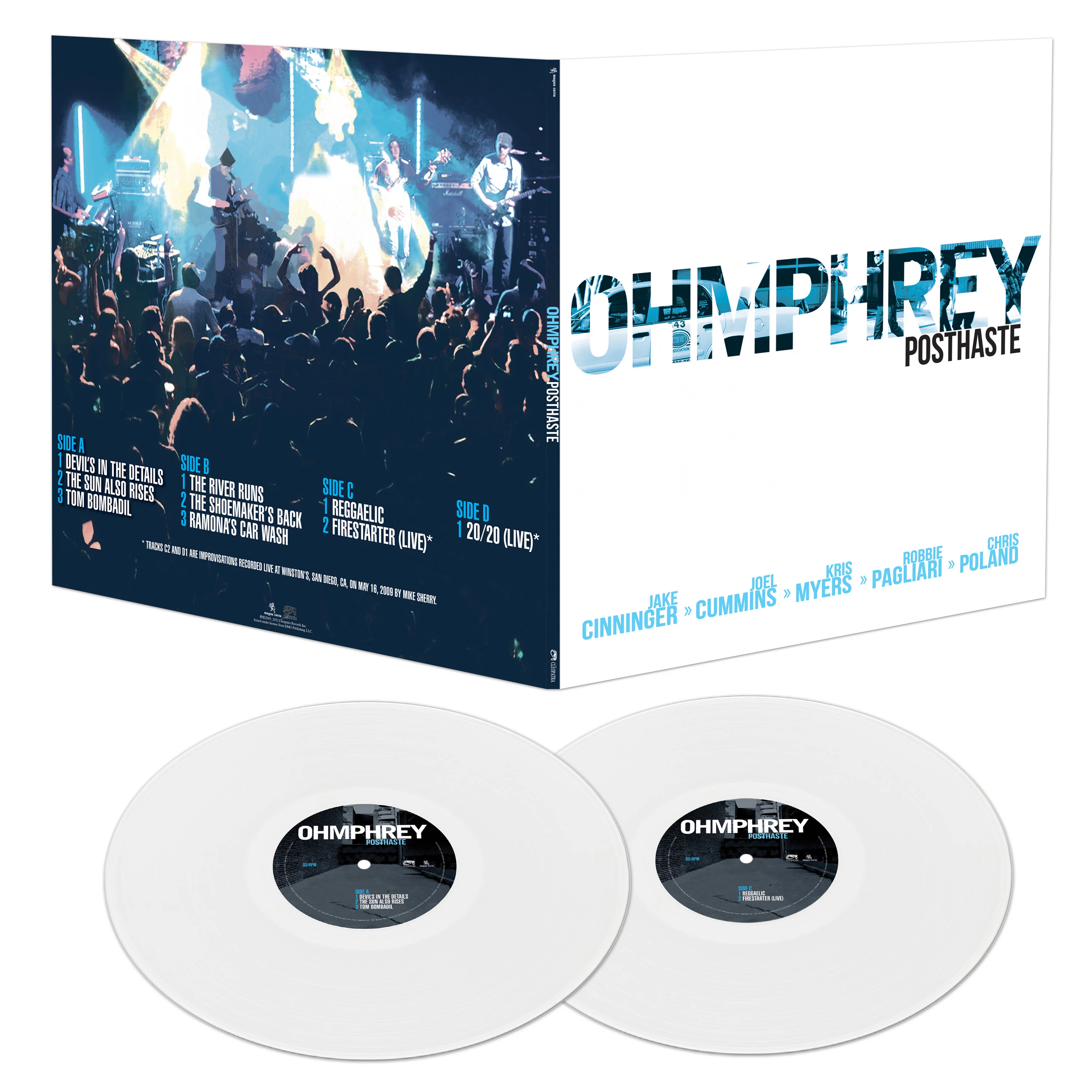 Ohmphrey - Posthaste (Double White Vinyl) - Image 2