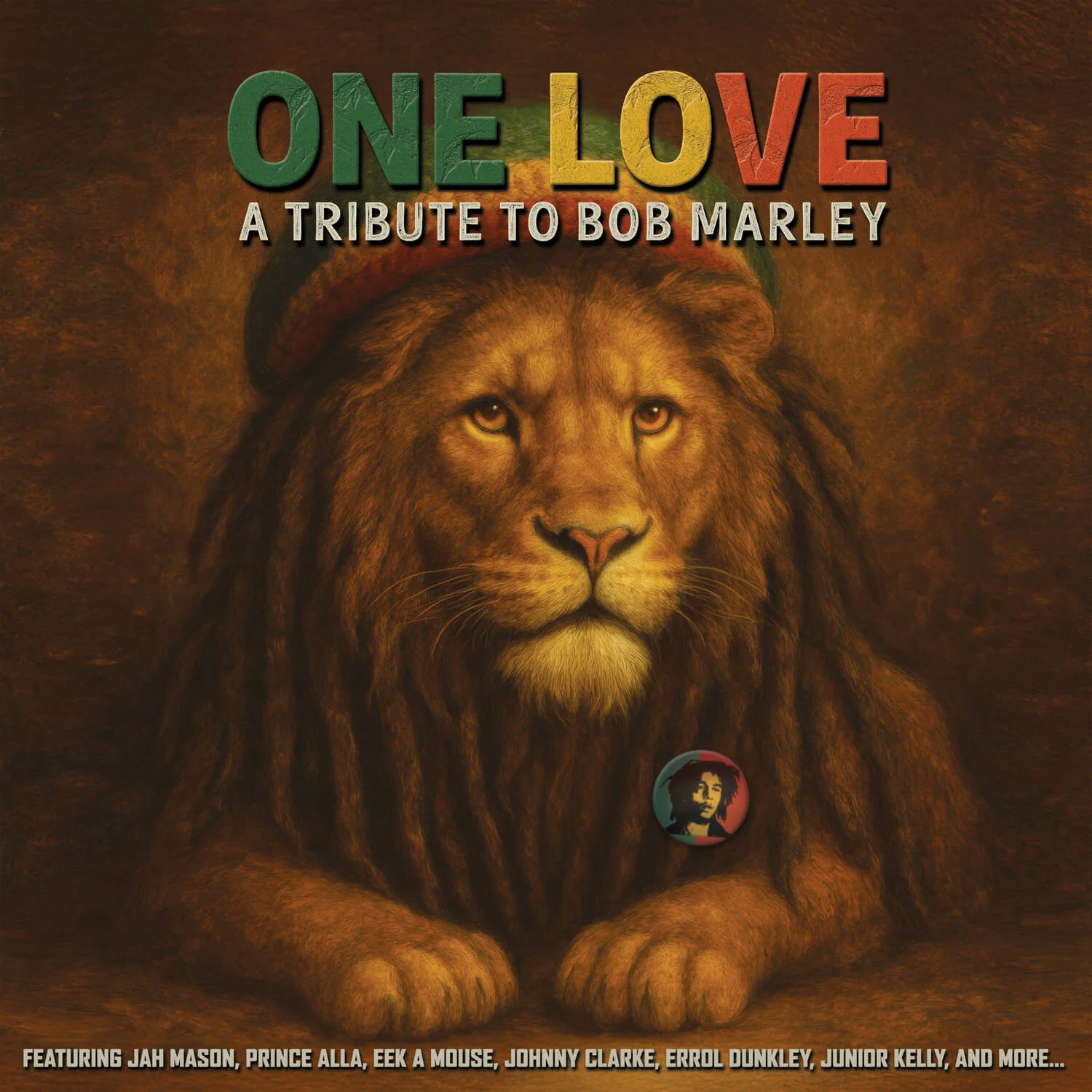 One Love - A Tribute To Bob Marley (Green/Yellow/Red Split Color Vinyl LP) - Image 3