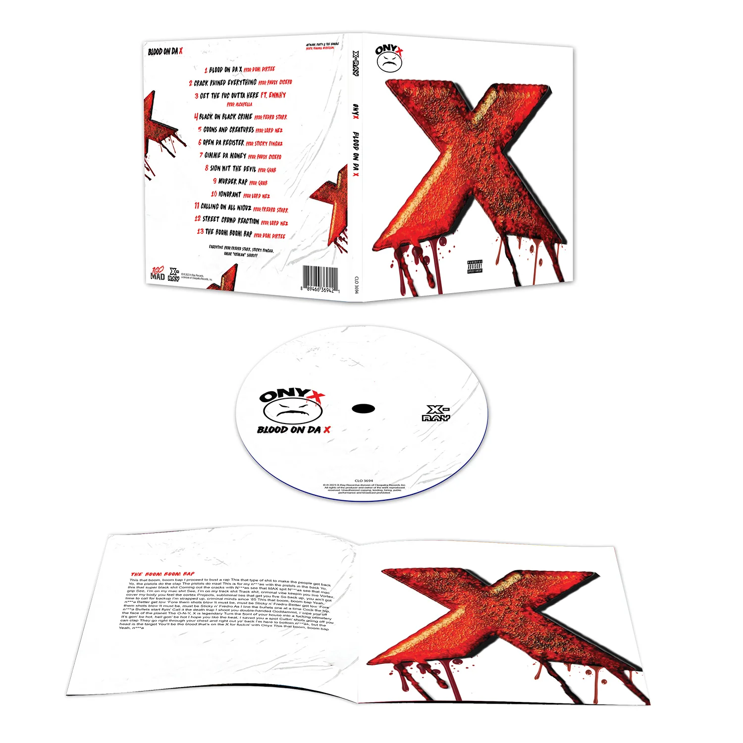Onyx - Blood On Da X (CD) - Image 2