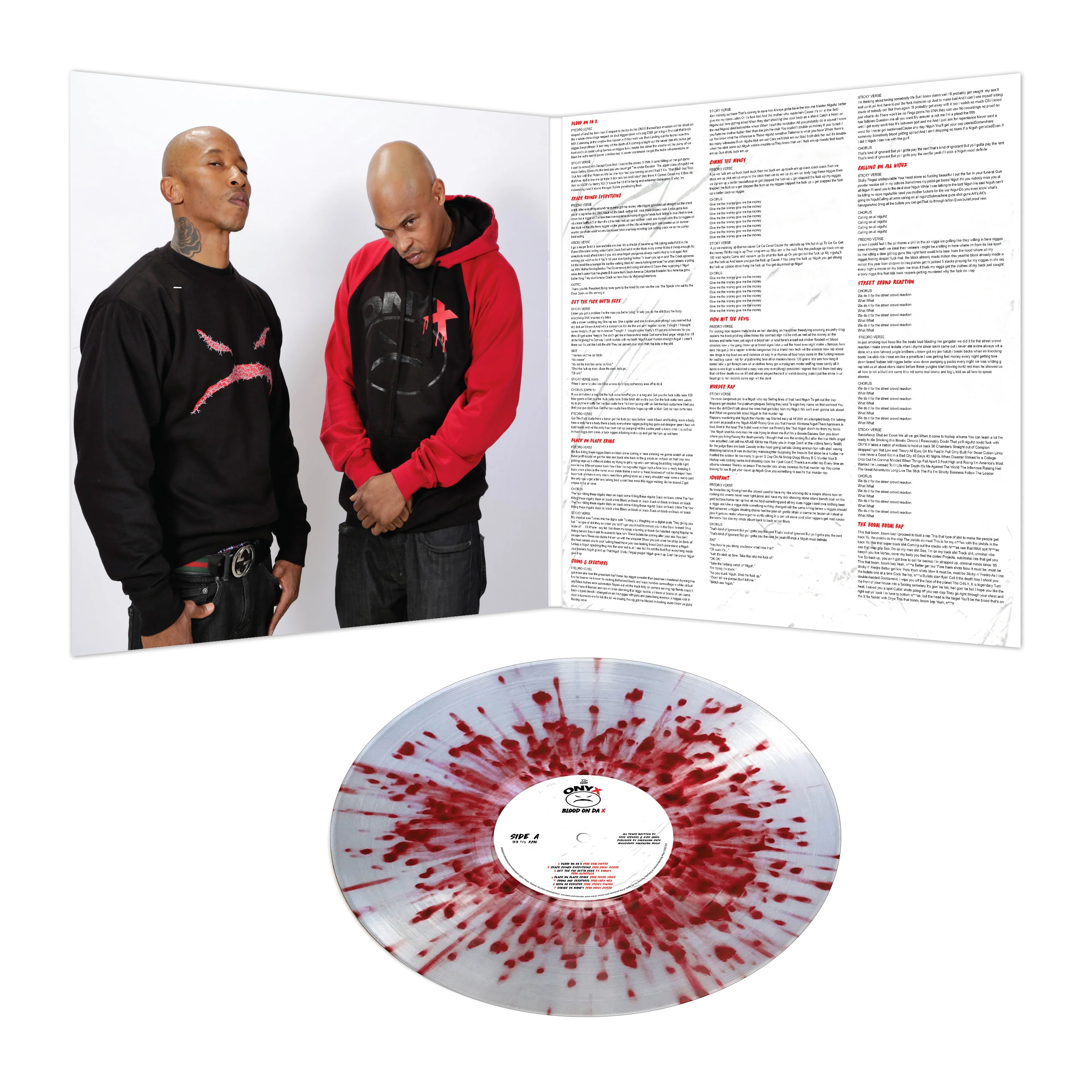 Onyx - Blood On Da X (White-Red Splatter) - Image 3