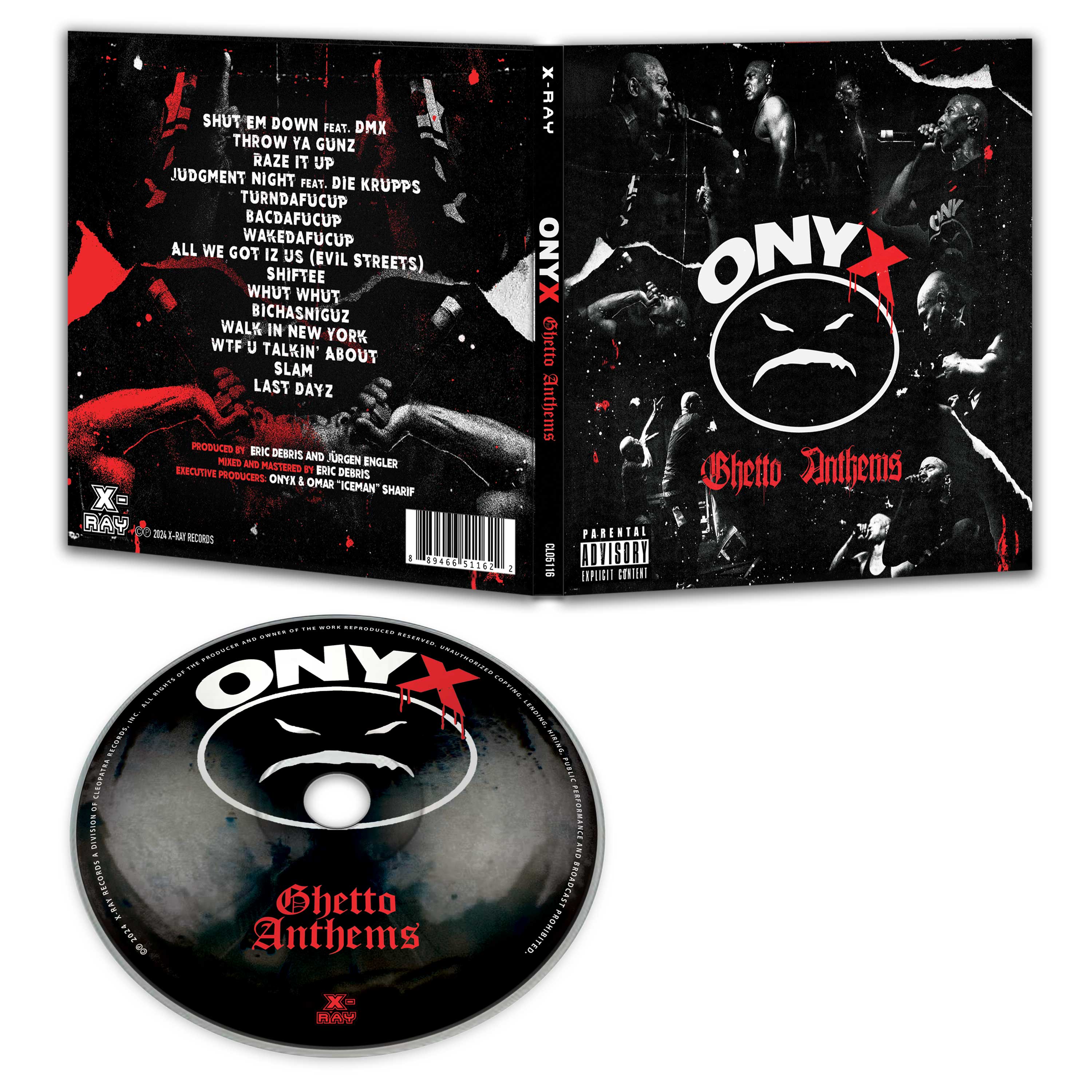 Onyx - Ghetto Anthems (CD) - Image 2