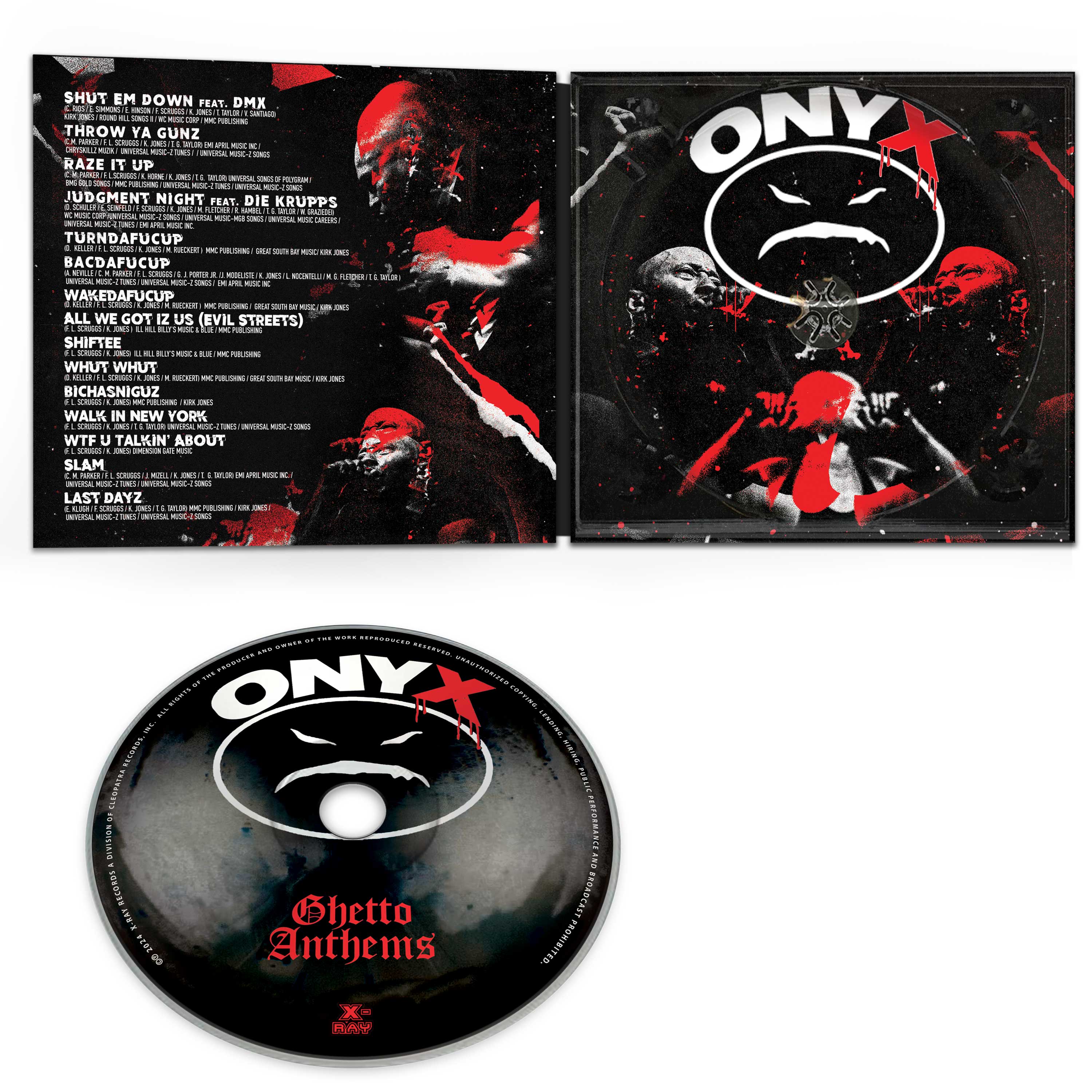 Onyx - Ghetto Anthems (CD) - Image 3