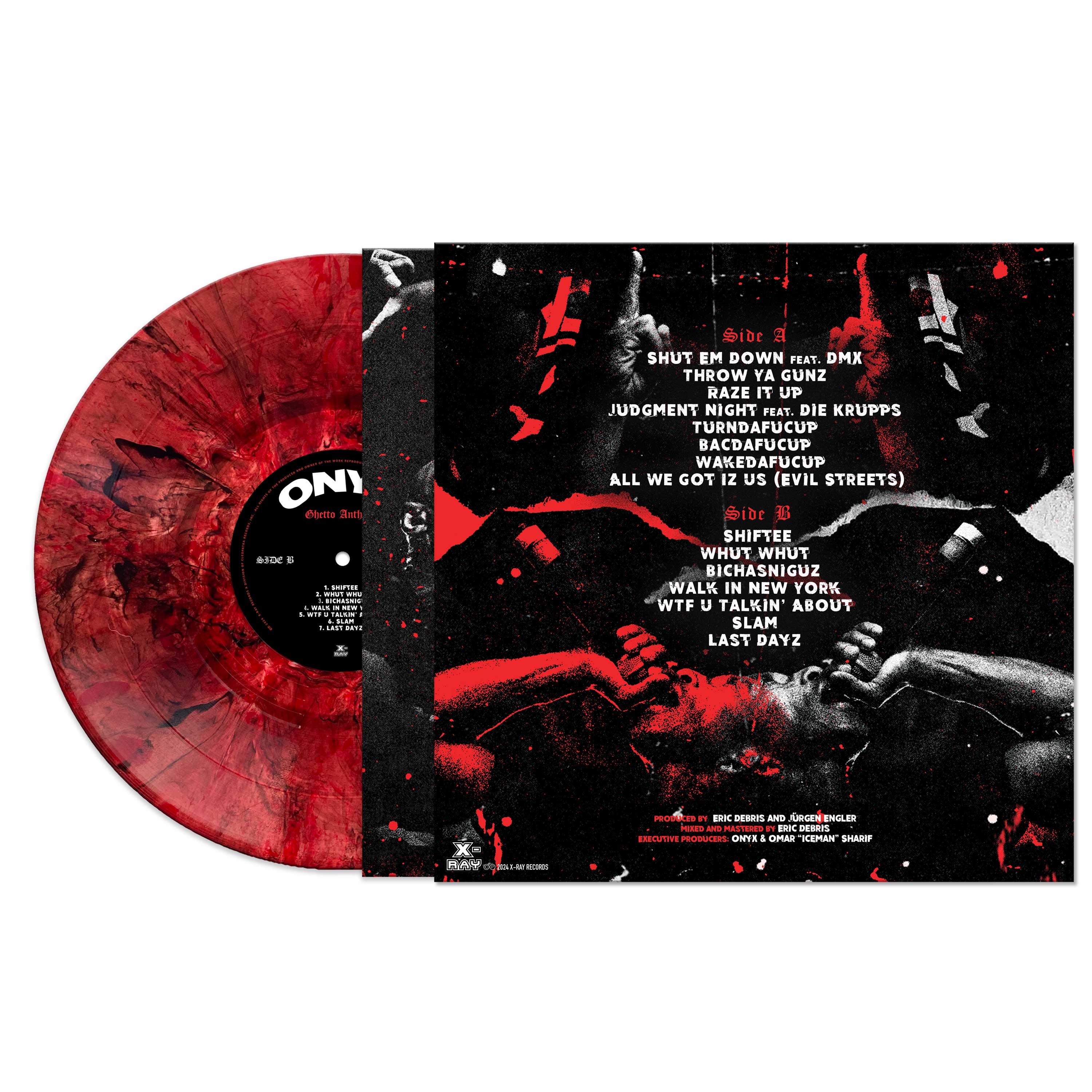 Onyx - Ghetto Anthems (Red Marble Vinyl) - Image 2