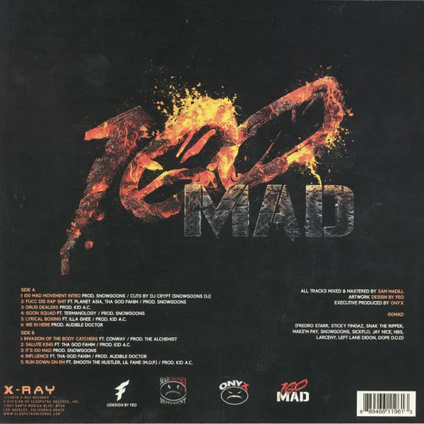 Onyx Presents - 100 Mad (Red LP) - Image 2