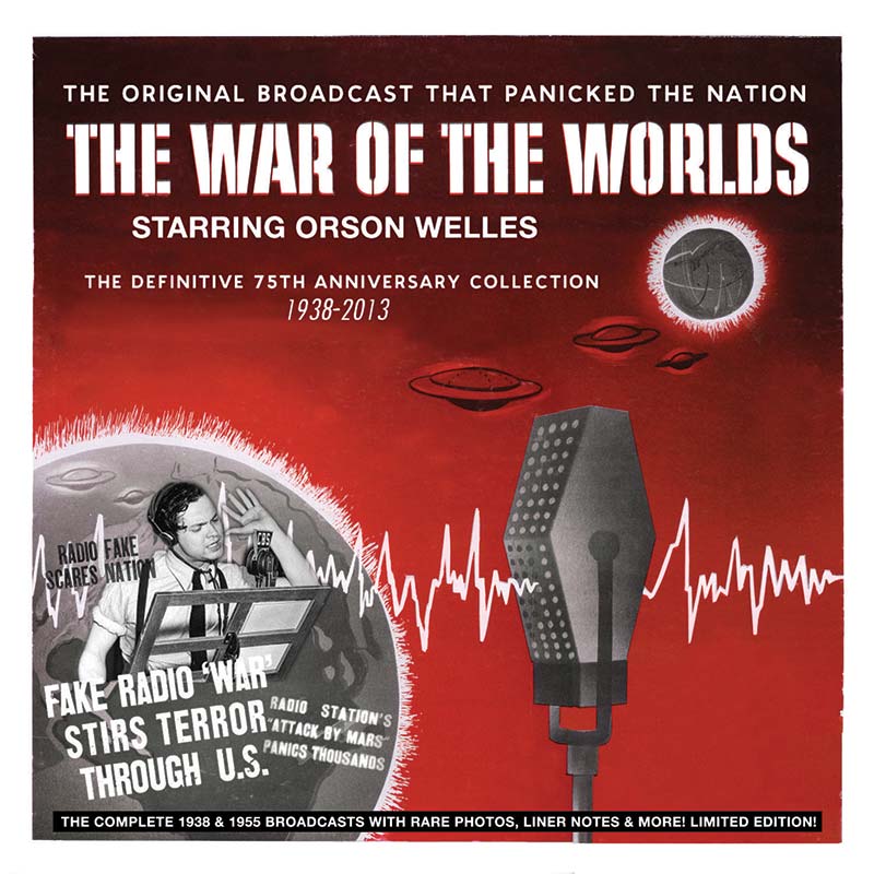 Orson Welles - The War Of The Worlds - The Definitive 80th Anniversary Collection 1938-2013 (CD)