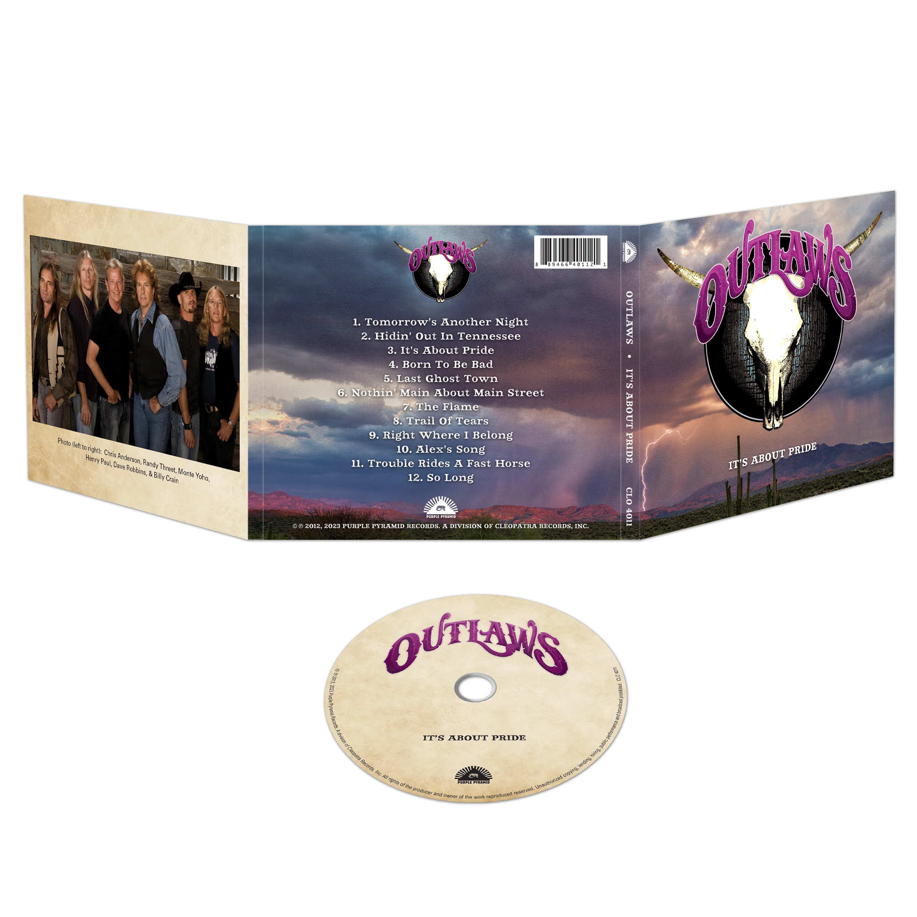 Outlaws - It's About Pride (CD) - Image 2