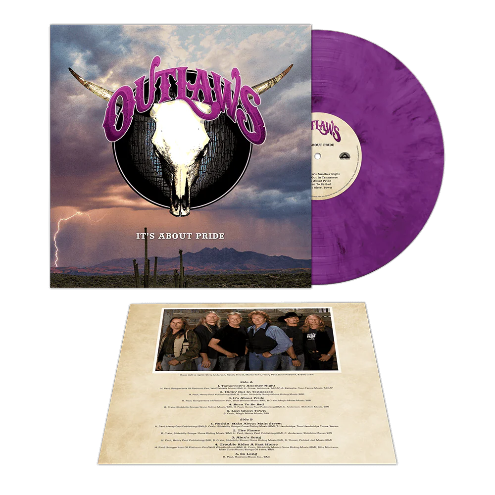Outlaws - It's About Pride (Purple Marble Vinyl) - Image 3