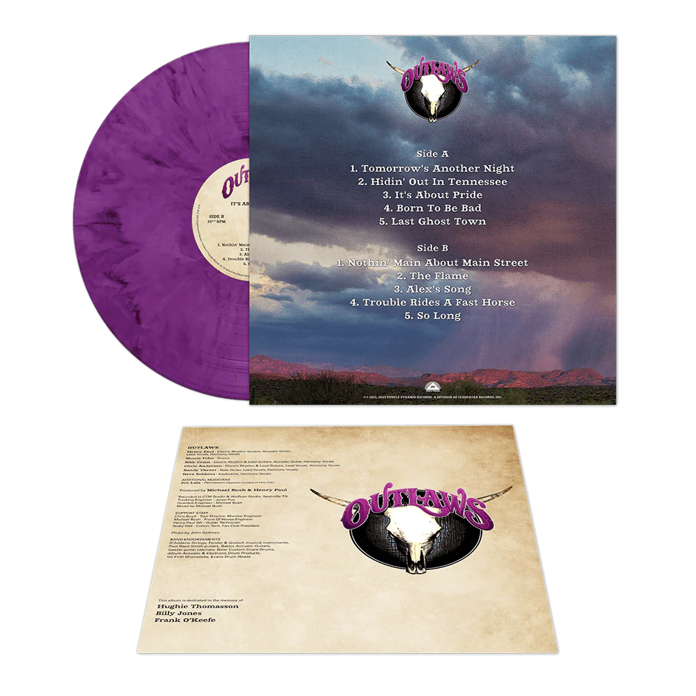 Outlaws - It's About Pride (Purple Marble Vinyl) - Image 4