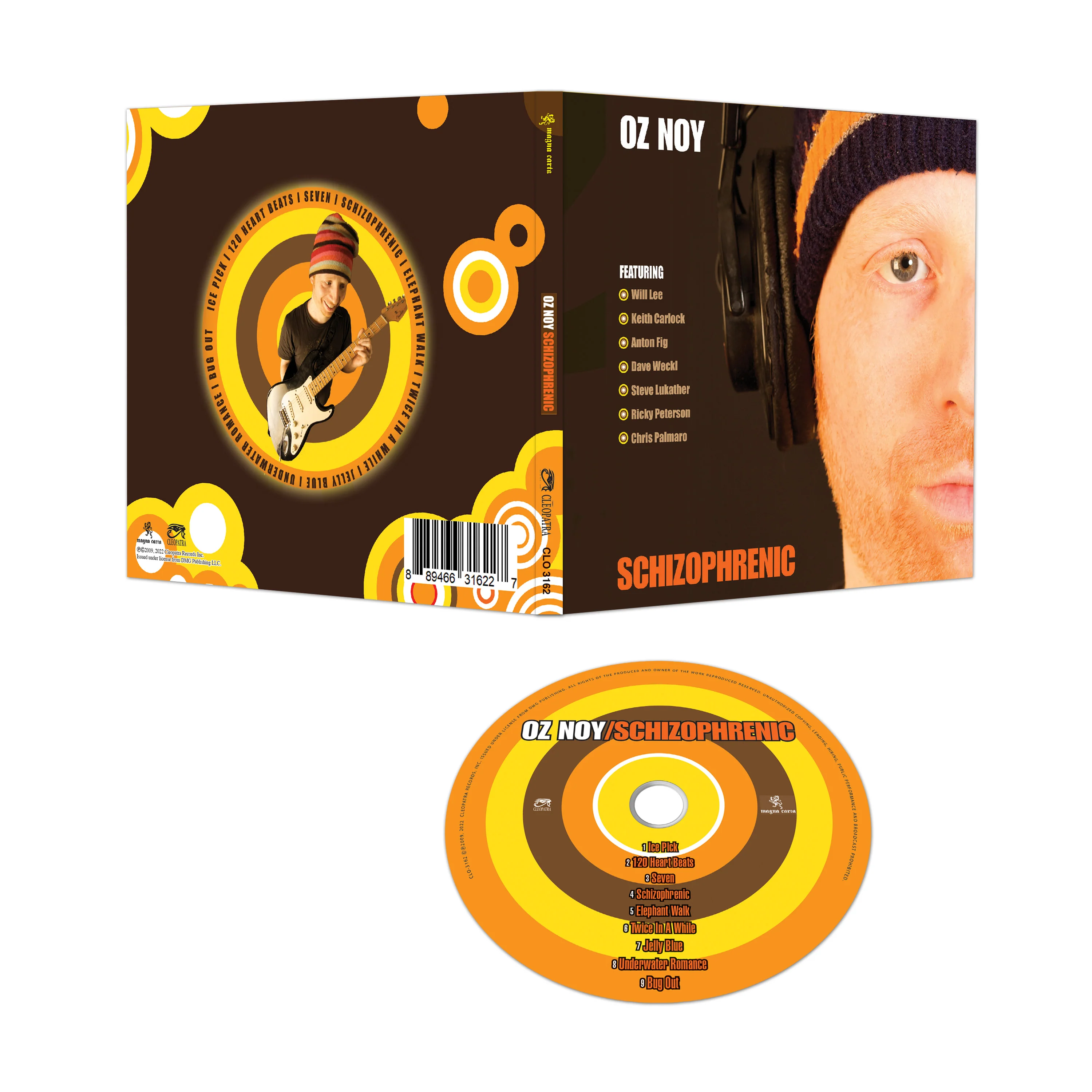Oz Noy - Schizophrenic (CD Digipak) - Image 2