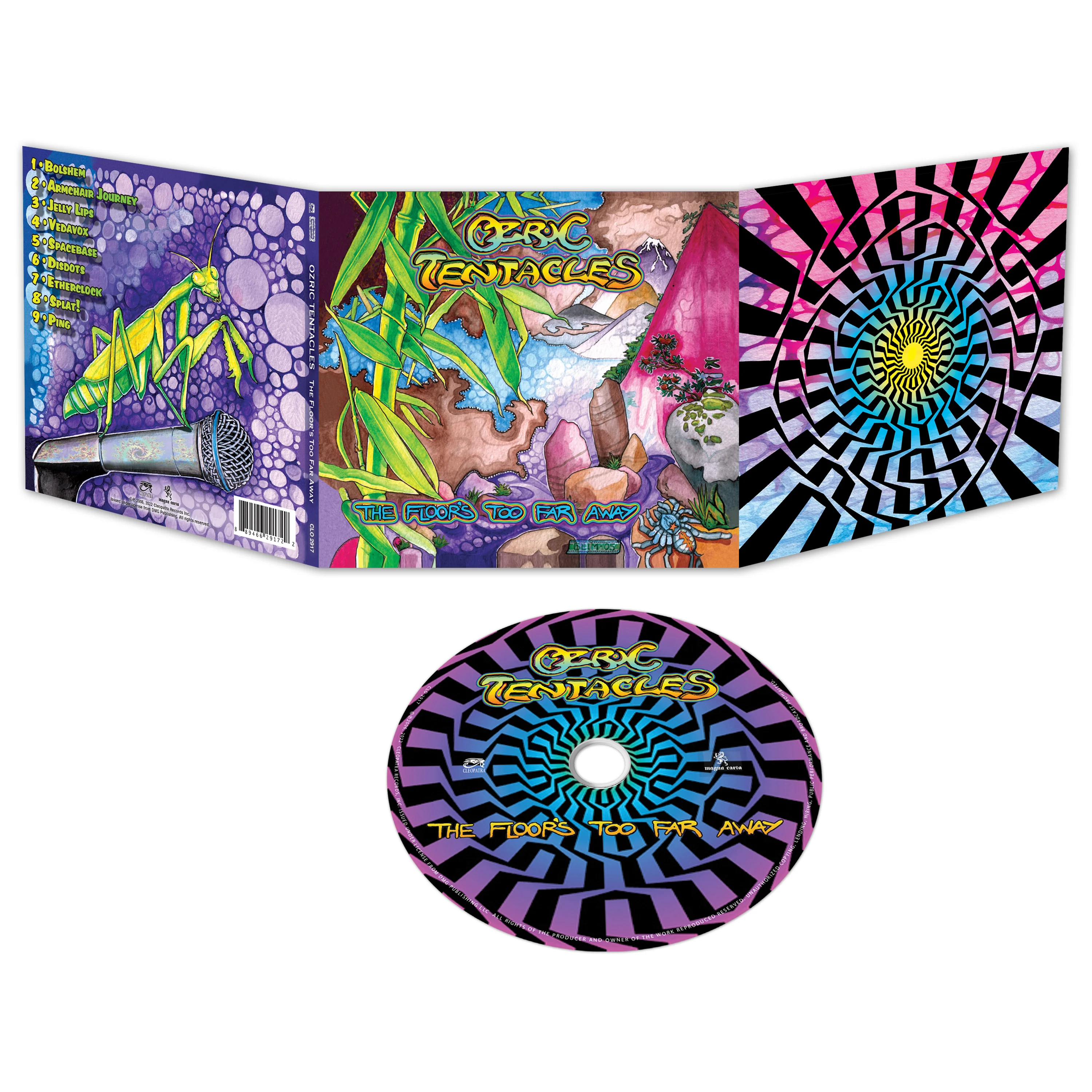 Ozric Tentacles - The Floor's Too Far Away (CD Digipak) - Image 2