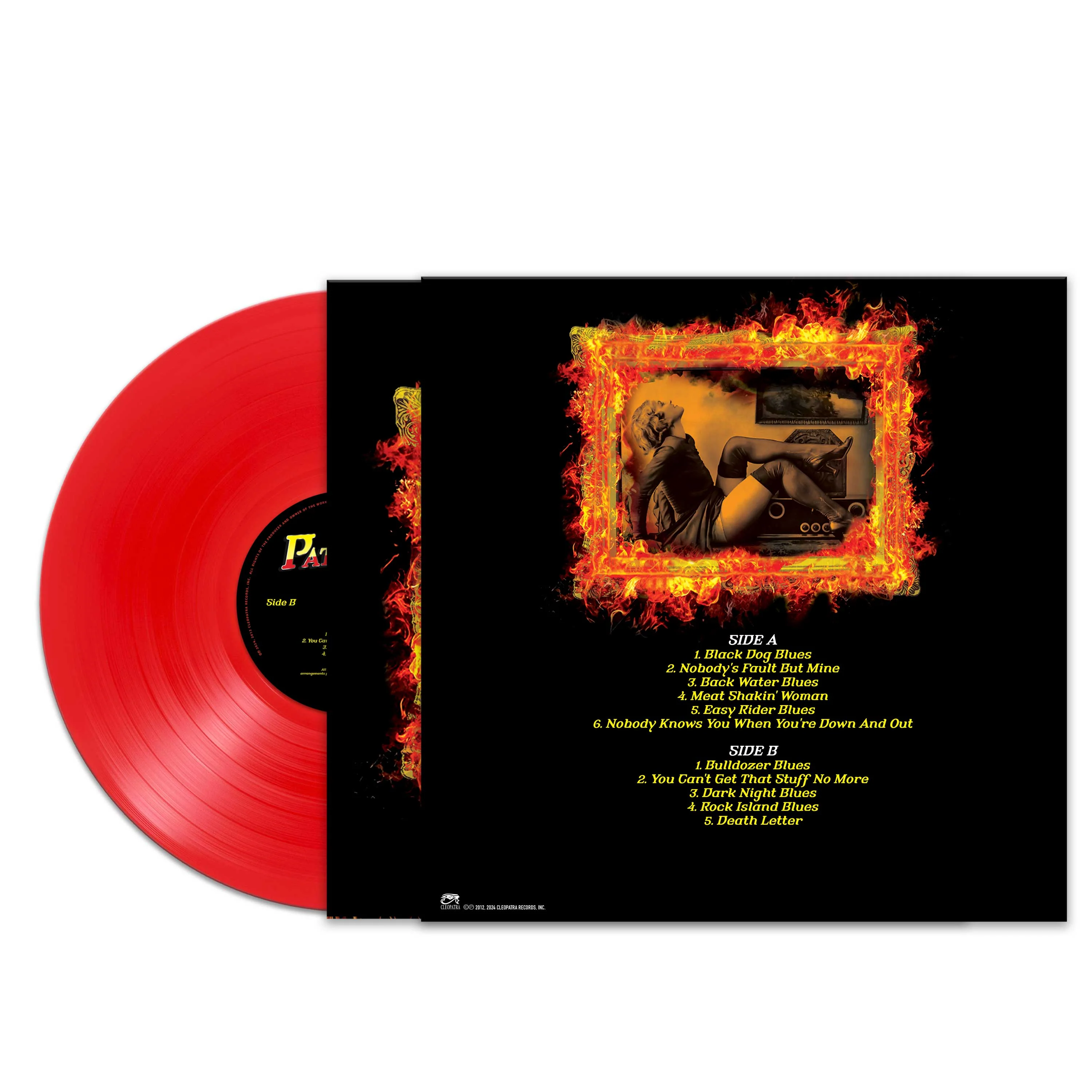 Pat Travers - Blues on Fire (Red Vinyl) - Image 2