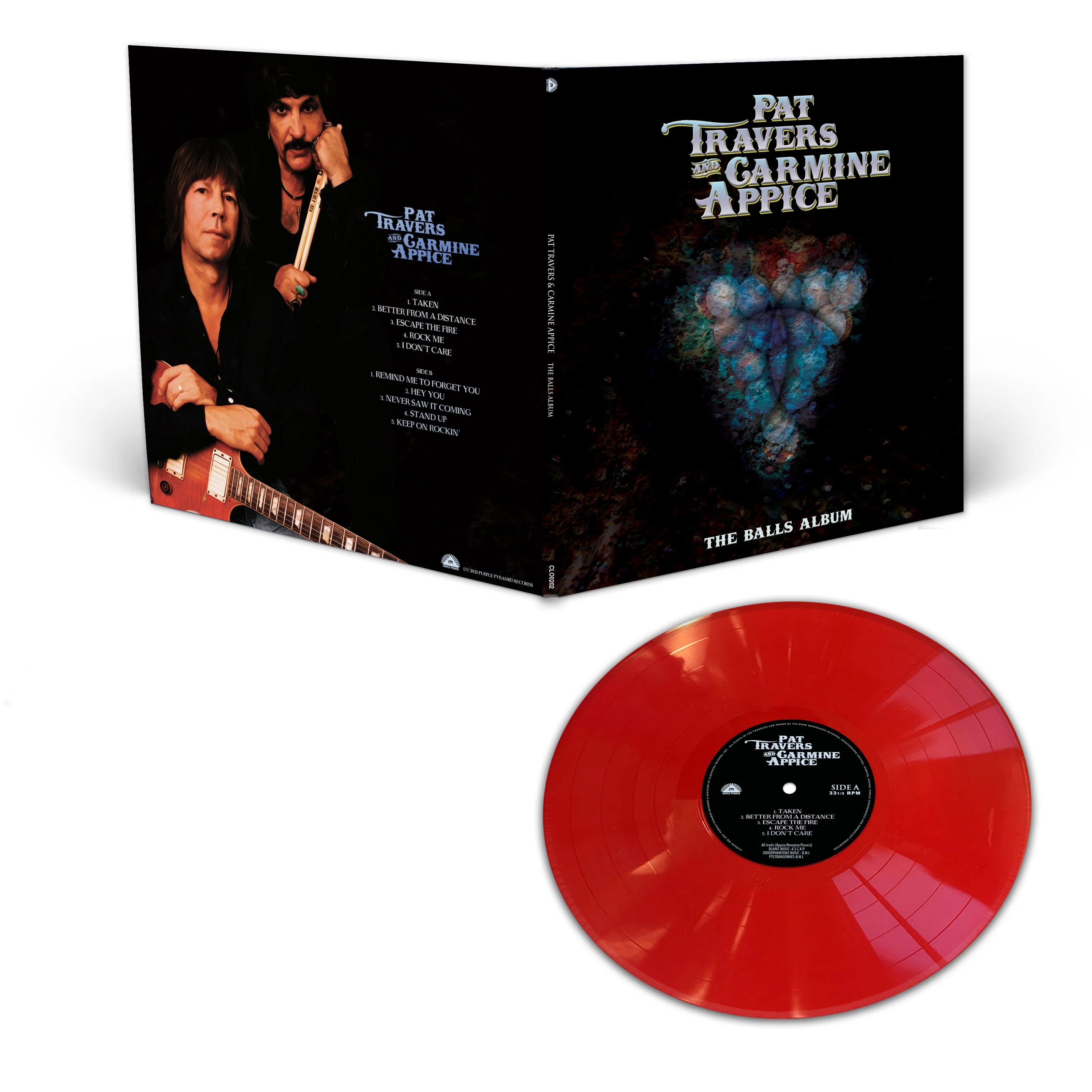 Pat Travers & Carmine Appice - The Balls Album (Limited Edition Colored Vinyl) - Image 5