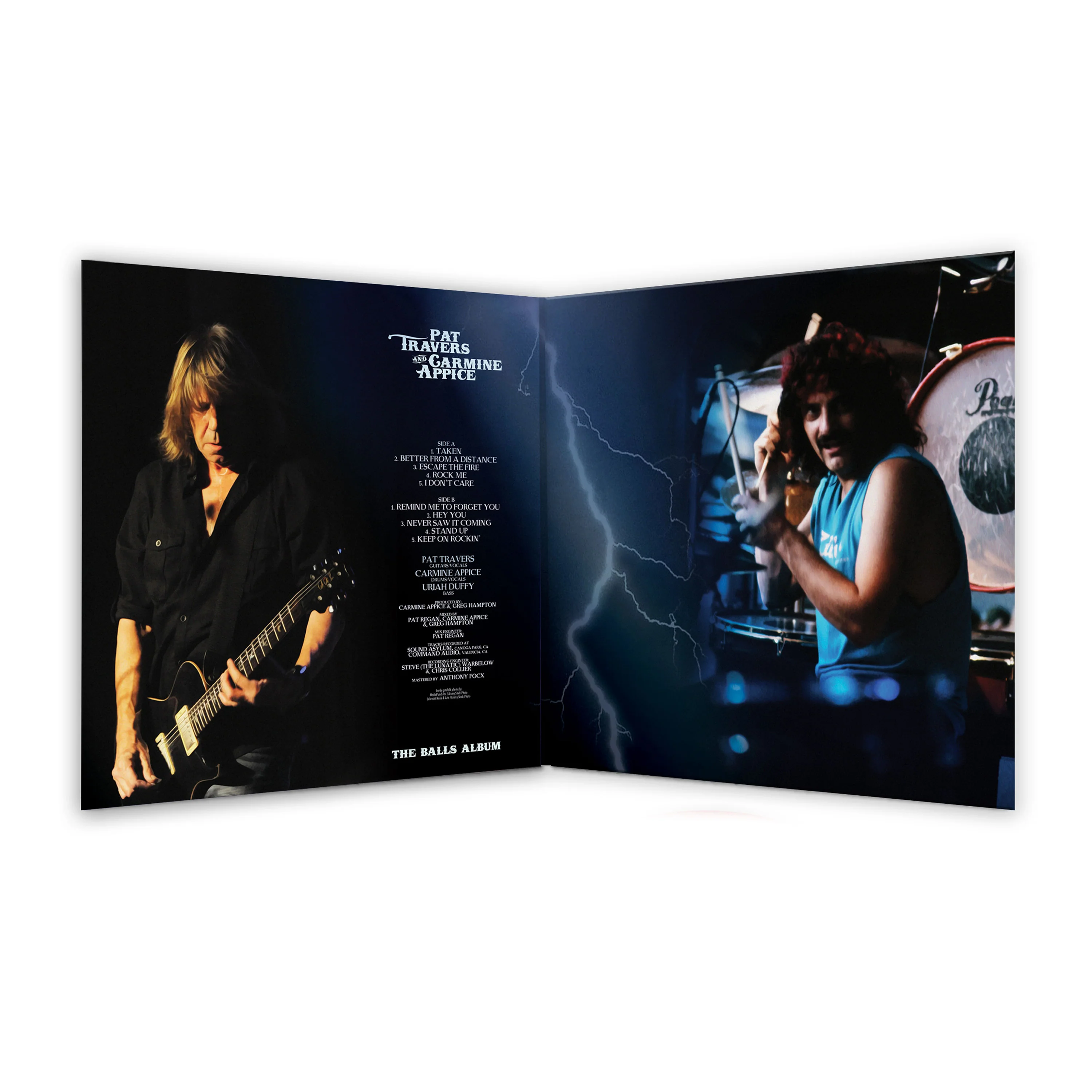 Pat Travers & Carmine Appice - The Balls Album (Limited Edition Colored Vinyl) - Image 6
