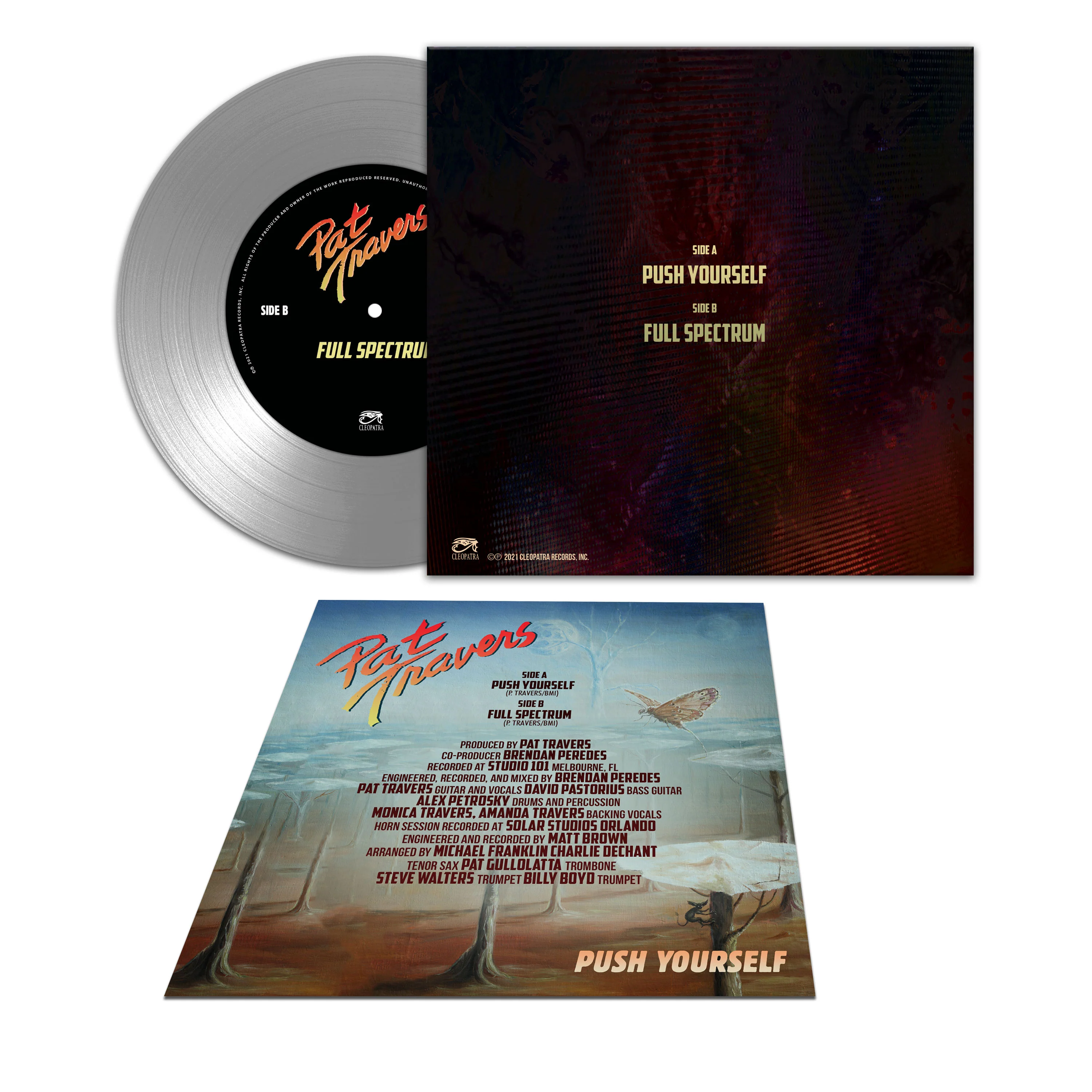 Pat Travers - Push Yourself (Limited Edition Colored 7" Vinyl) - Image 6
