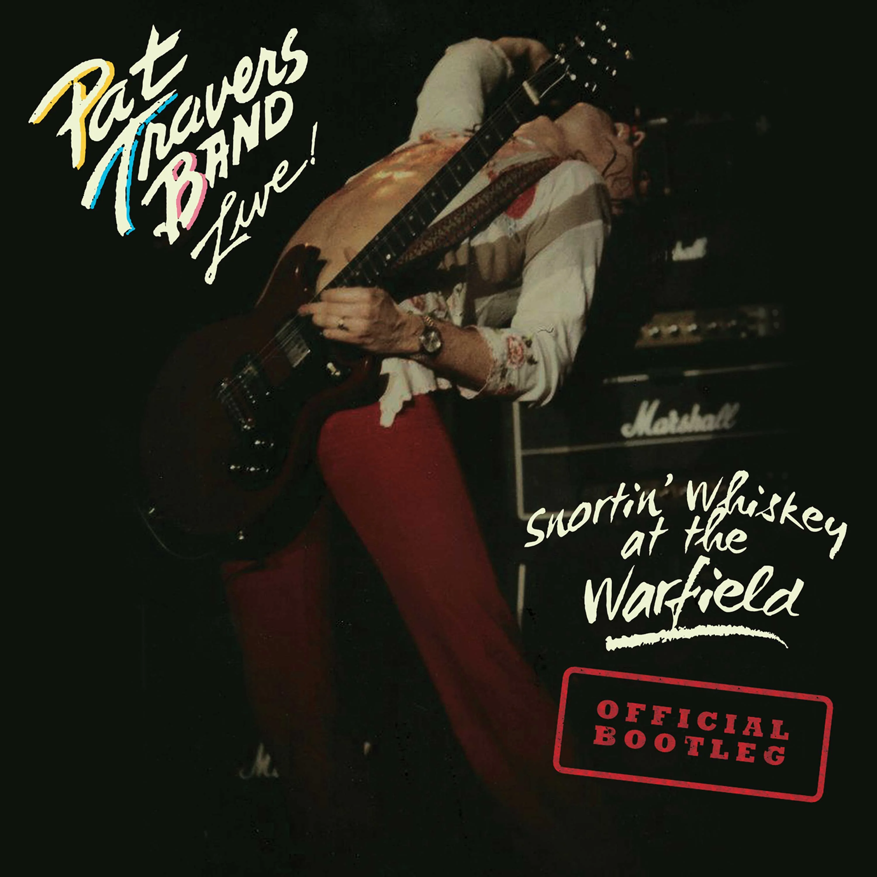 Pat Travers - Snortin' Whiskey At The Warfield (Red Vinyl) - Image 3