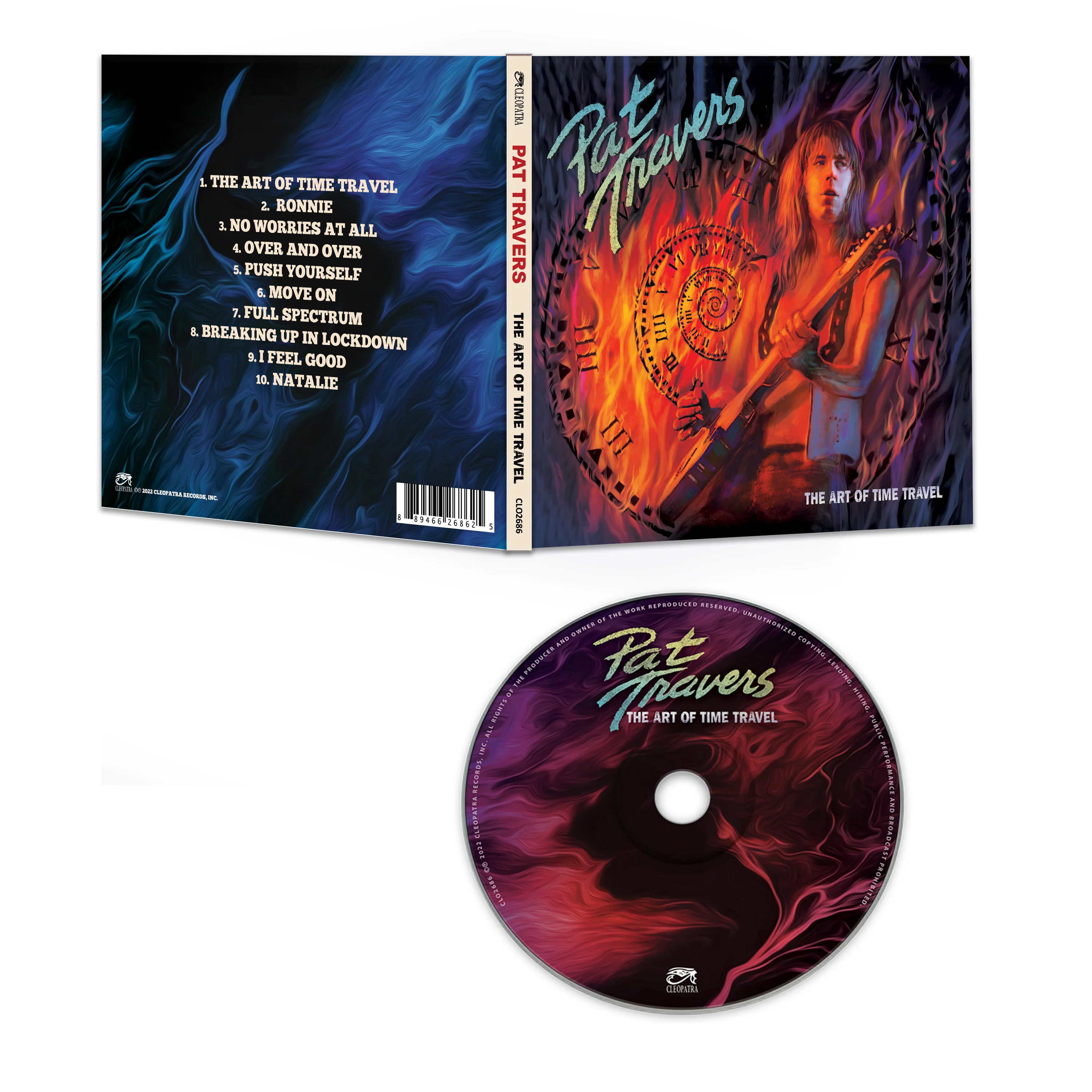 Pat Travers - The Art of Time Travel (CD Digipak) - Image 2