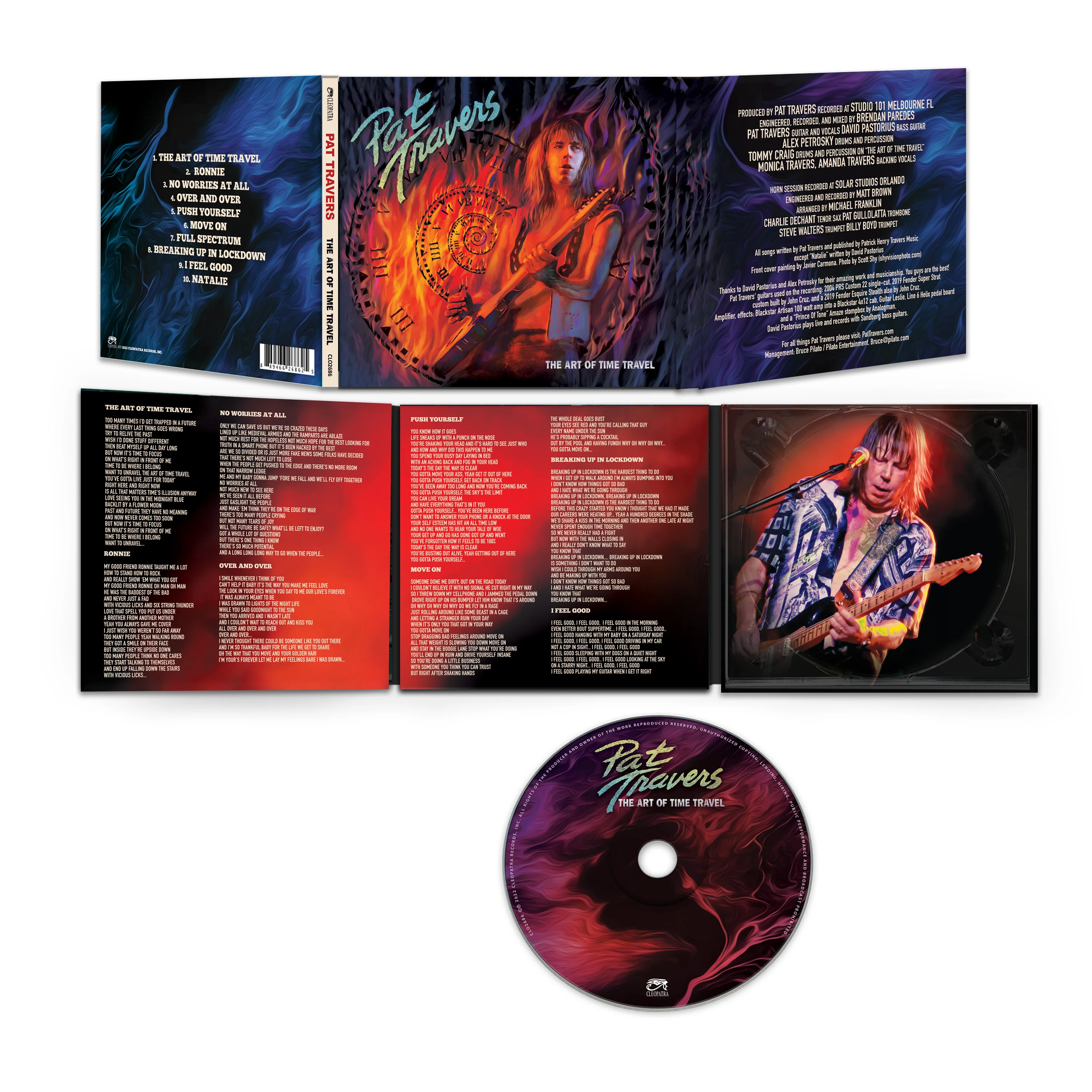 Pat Travers - The Art of Time Travel (CD Digipak) - Image 3