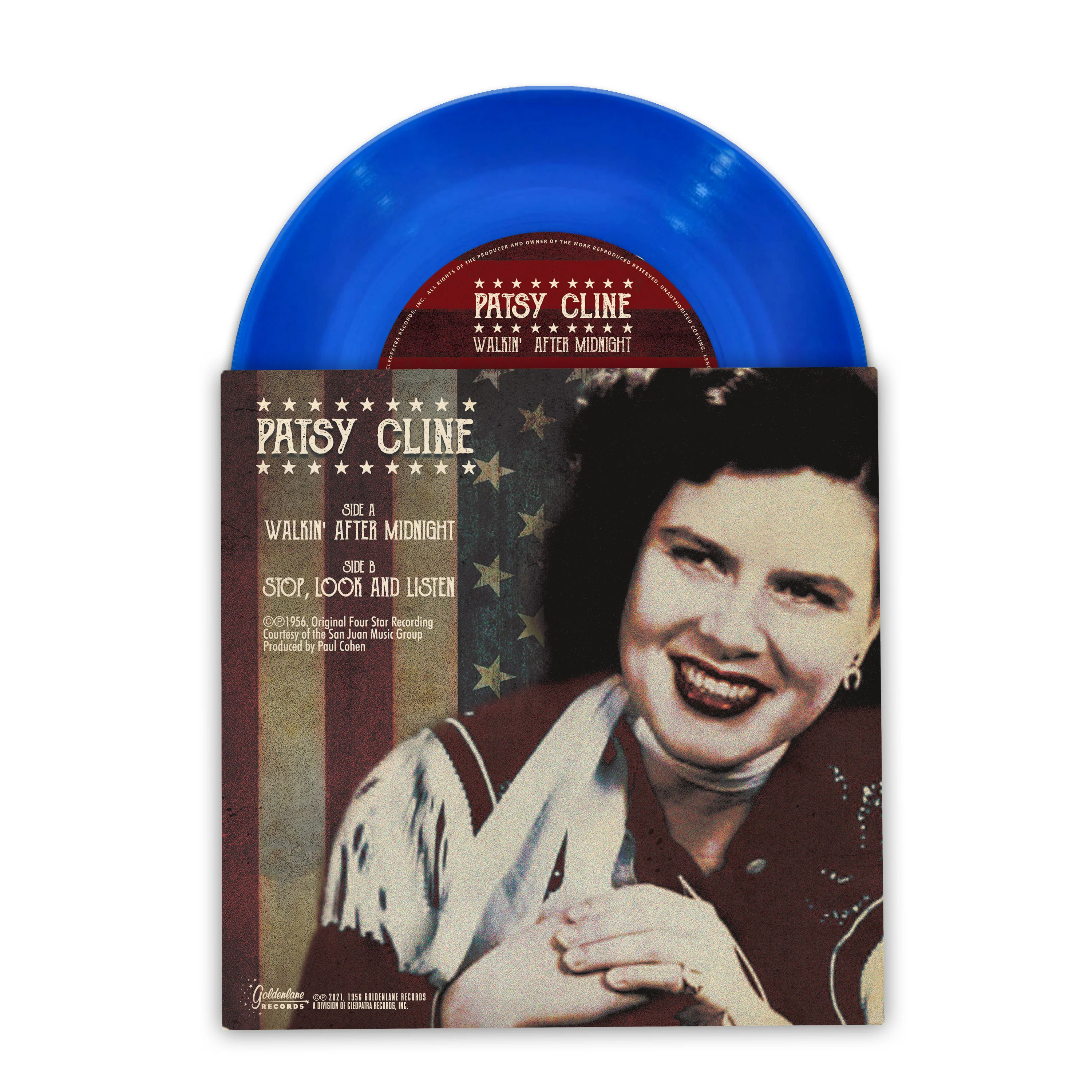 Patsy Cline - Walkin’ After Midnight (Limited Edition 7" Colored Vinyl) - Image 3