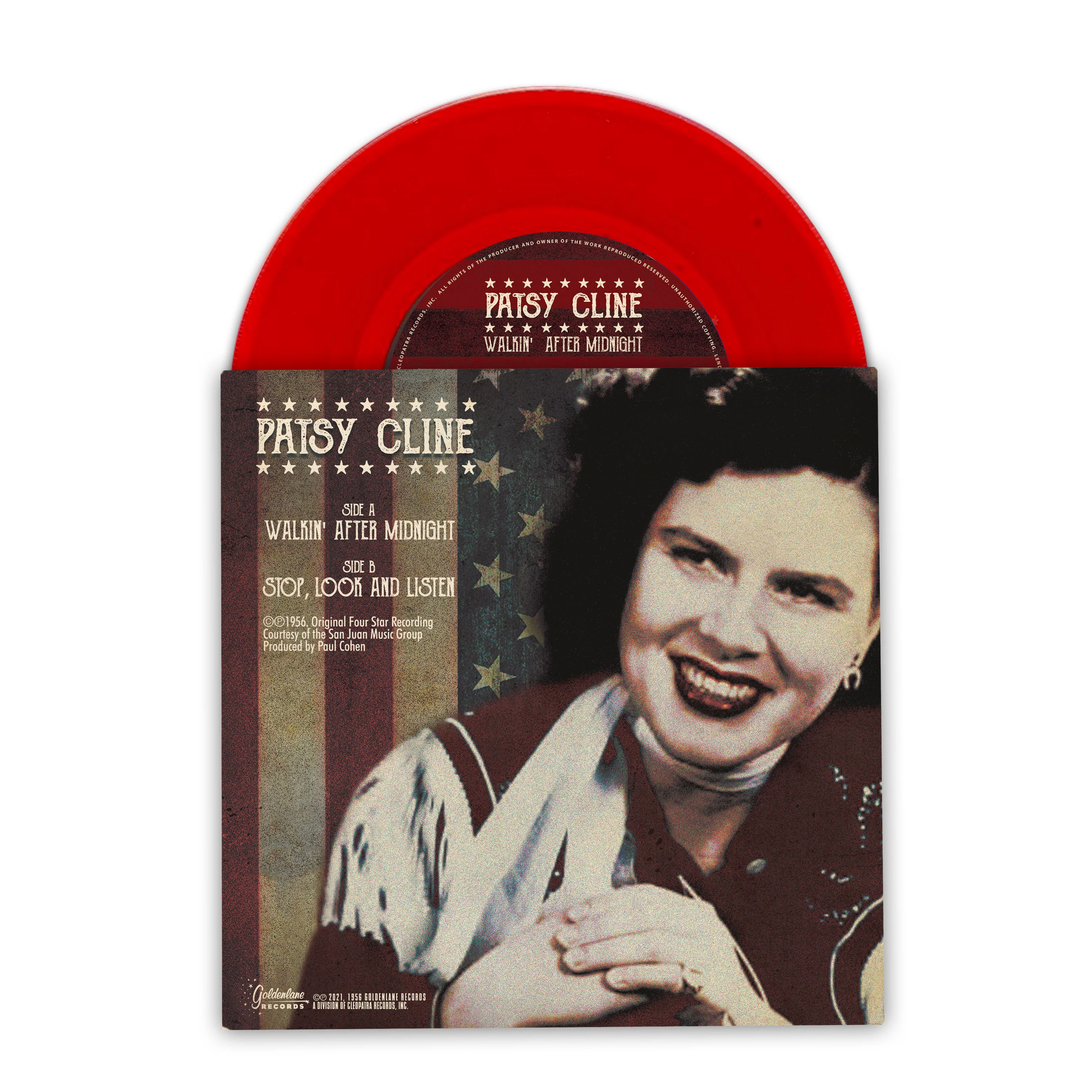 Patsy Cline - Walkin’ After Midnight (Limited Edition 7" Colored Vinyl) - Image 5