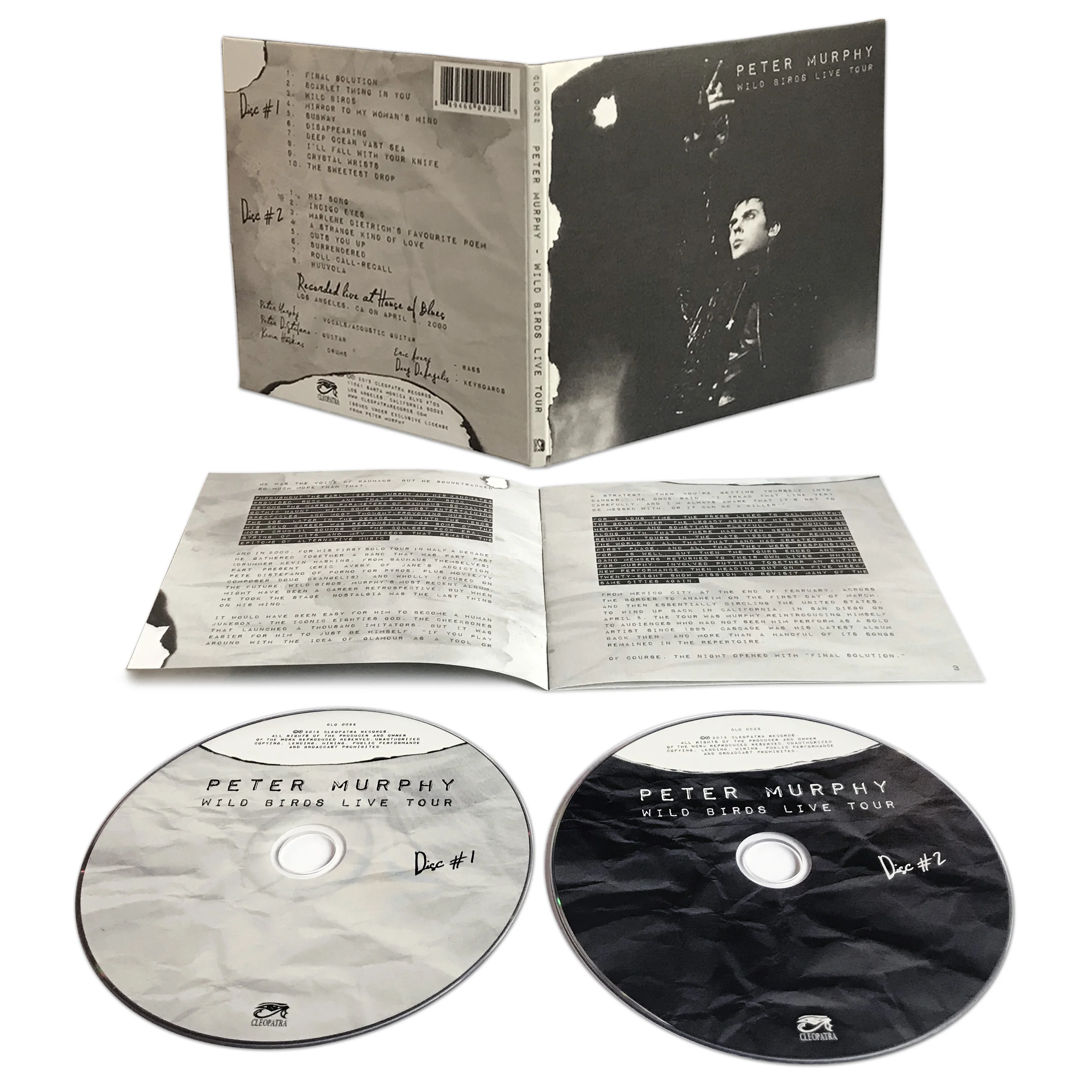 Peter Murphy - Wild Birds Live Tour (2 CD) - Image 3