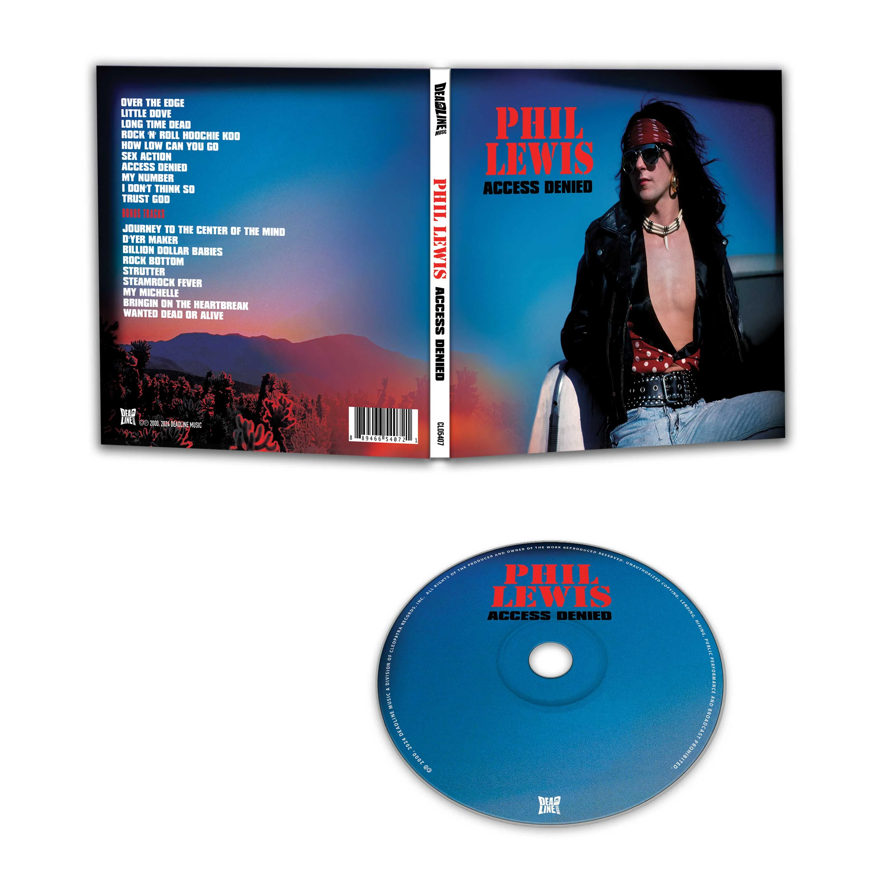 Phil Lewis - Access Denied (CD) - Image 2