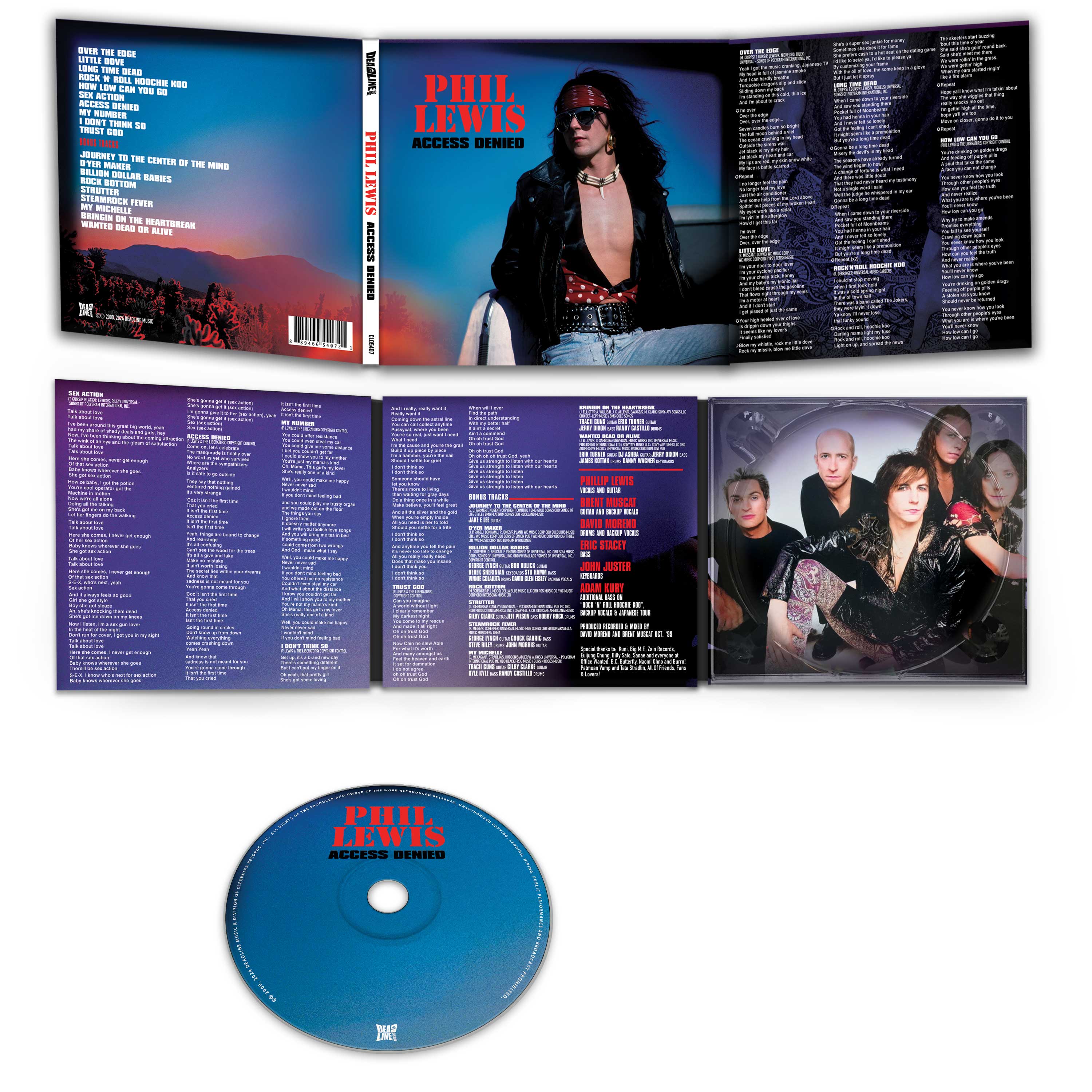Phil Lewis - Access Denied (CD) - Image 3
