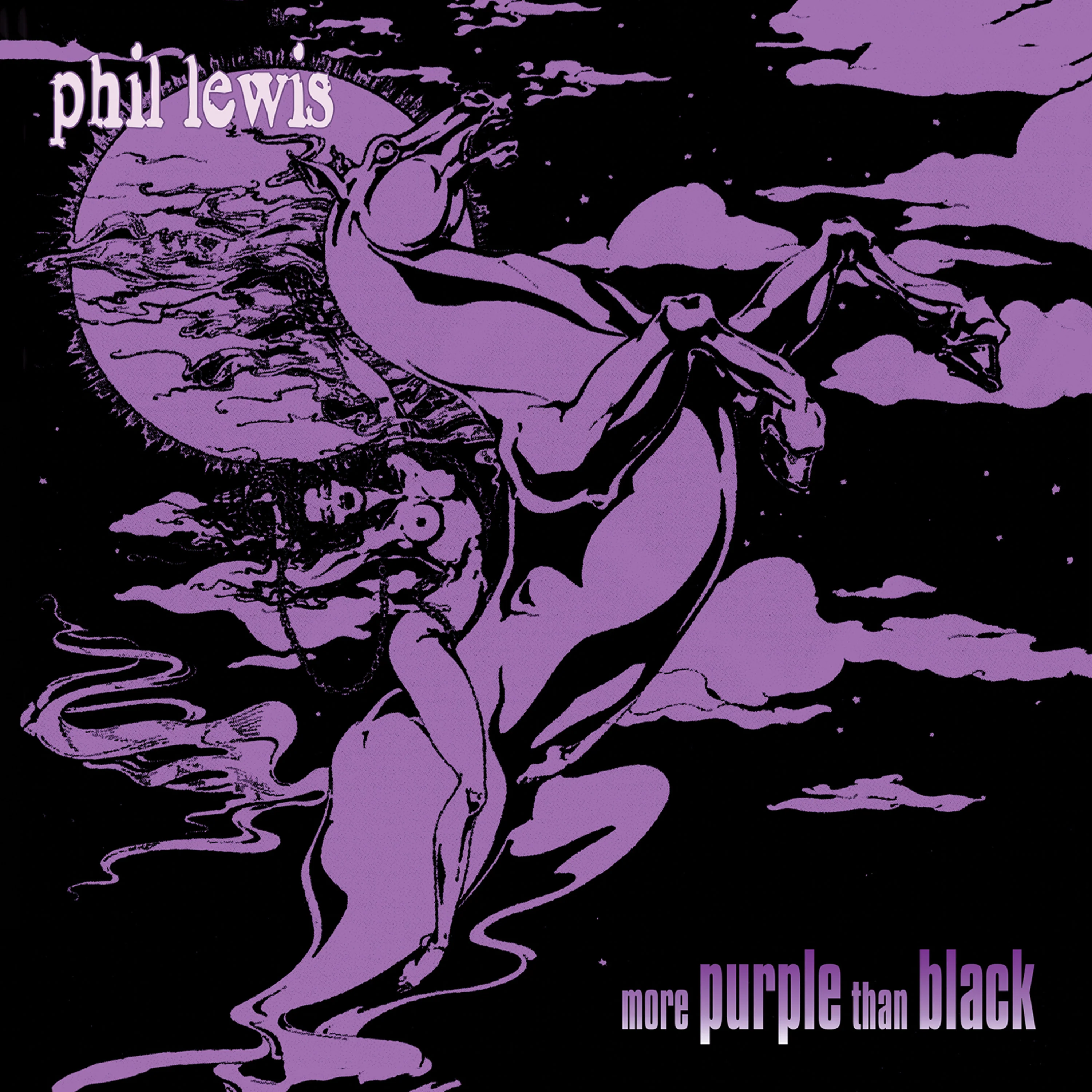 Phil Lewis - More Purple Than Black (Purple Vinyl) - Image 3