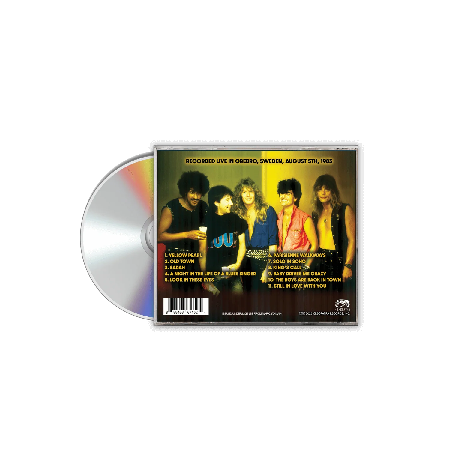 Phil Lynott's Grand Slam - Orebro 1983 (CD) - Image 2