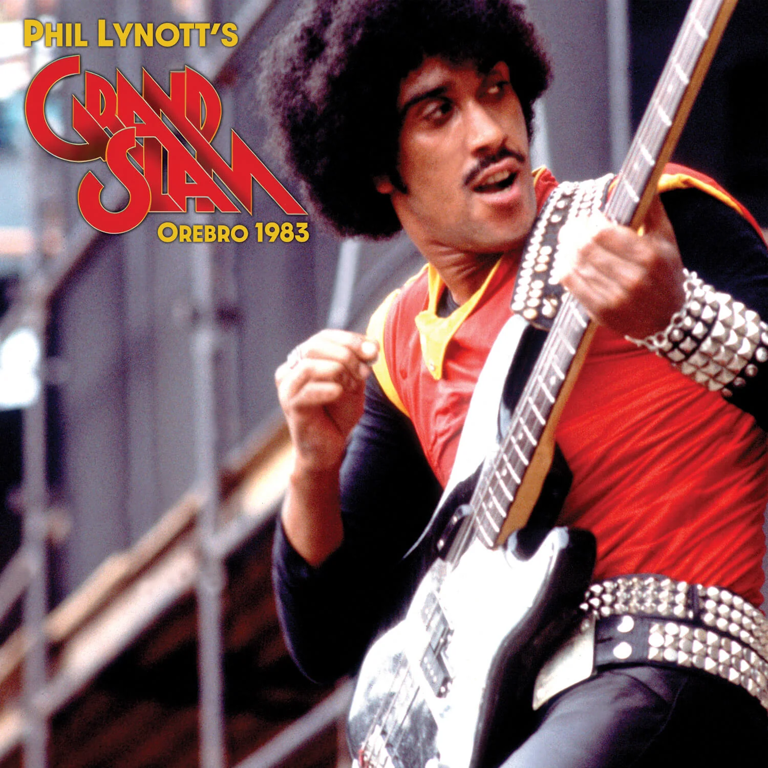 Phil Lynott's Grand Slam - Orebro 1983 (Red Vinyl LP) - Image 3