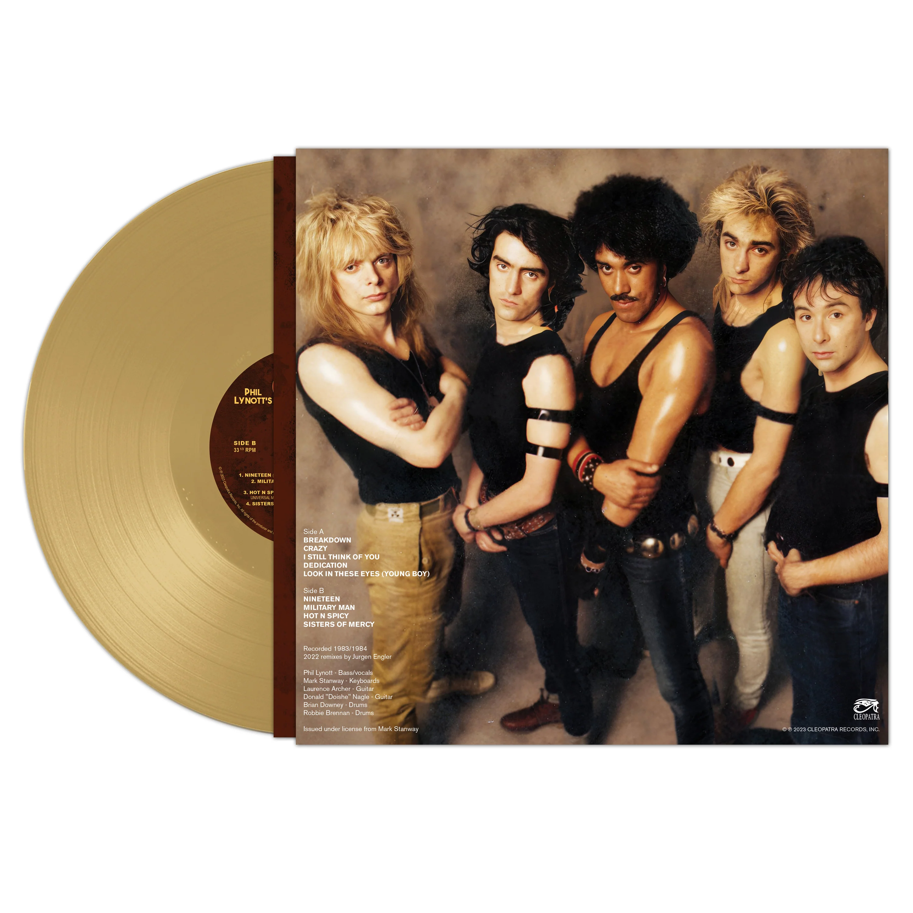 Phil Lynott’s Grand Slam - Slam Anthems ...Renovations (Gold Vinyl) - Image 2