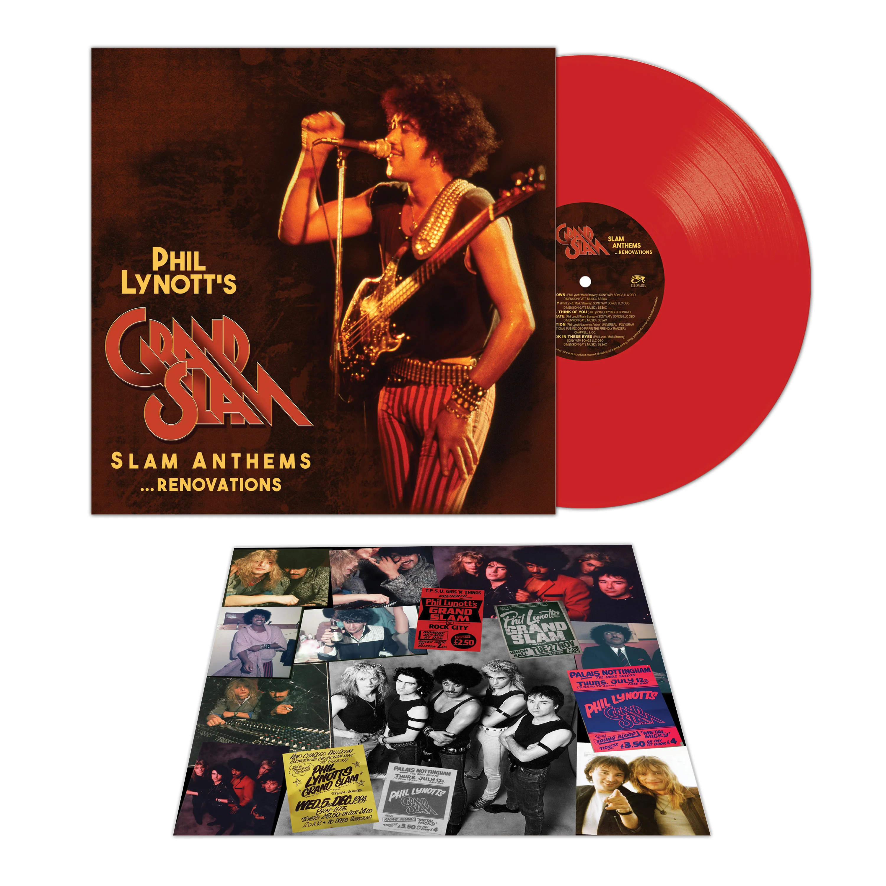 Phil Lynott’s Grand Slam - Slam Anthems ...Renovations (Red Vinyl) - Image 2