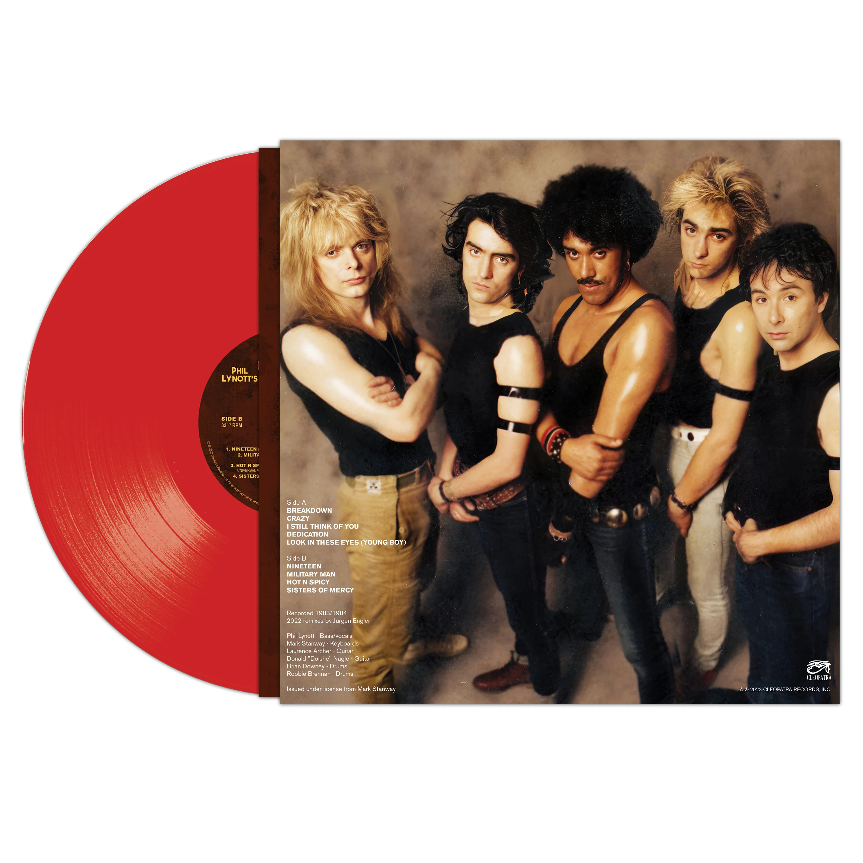 Phil Lynott’s Grand Slam - Slam Anthems ...Renovations (Red Vinyl) - Image 3
