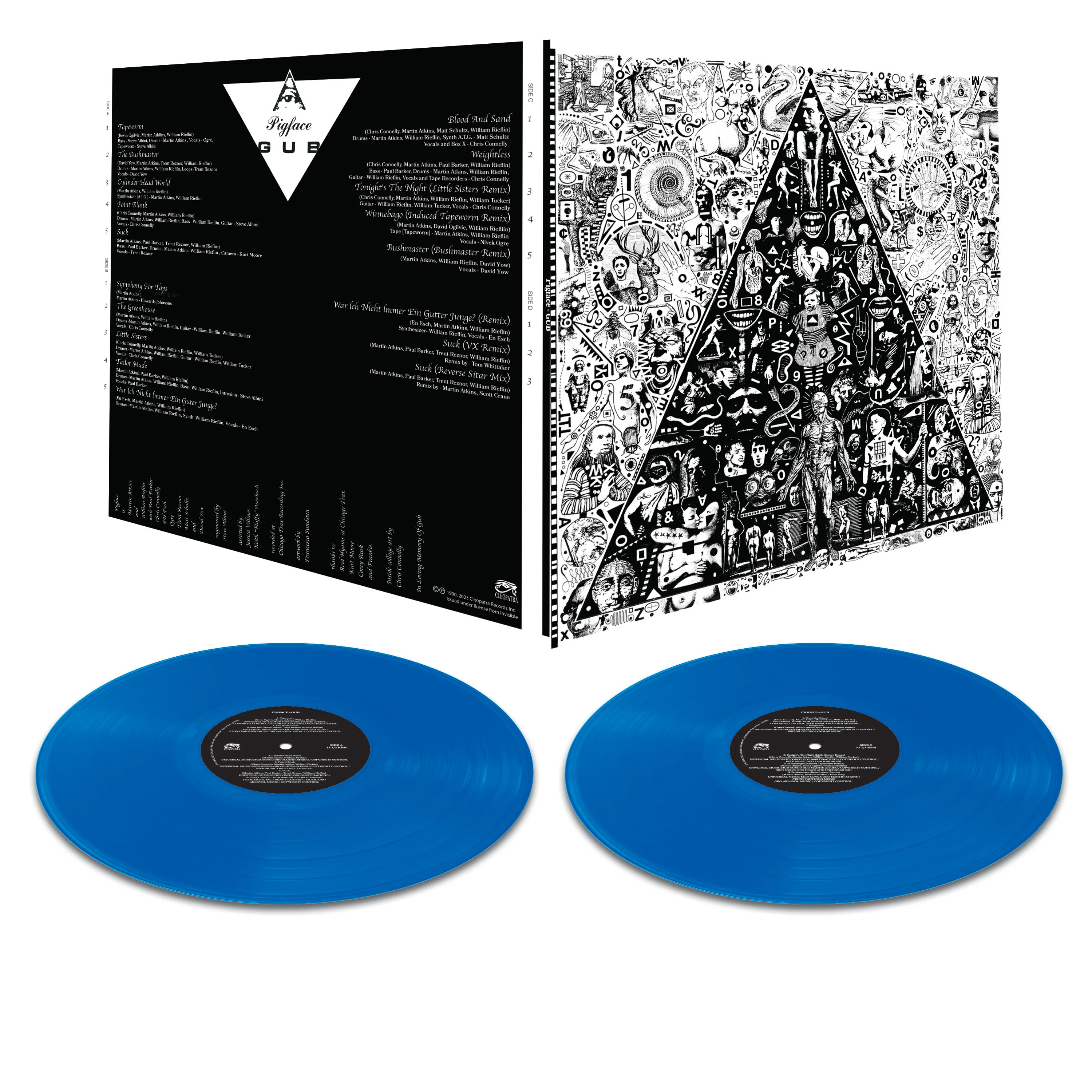 Pigface - Gub (Blue Double Vinyl) - Image 2