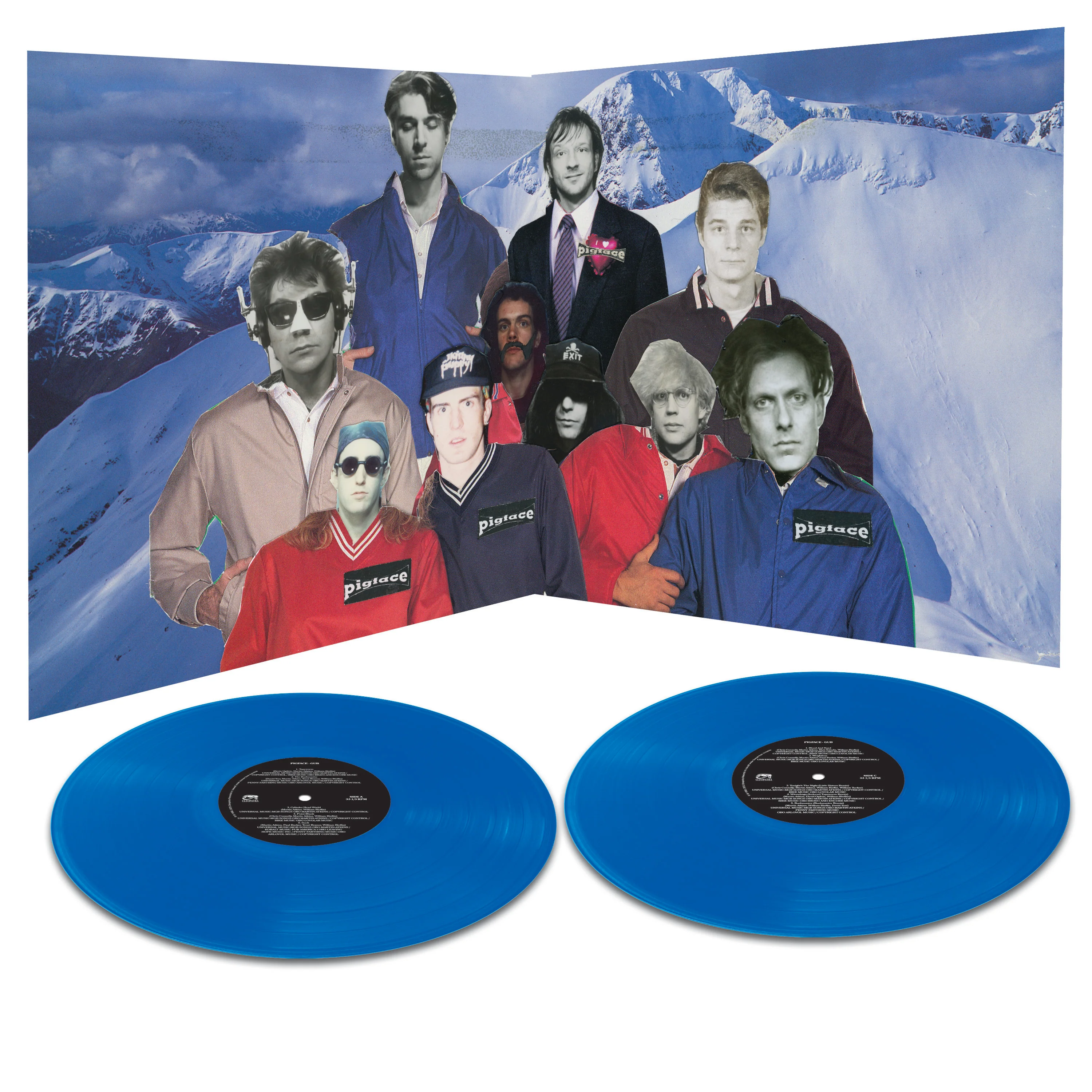 Pigface - Gub (Blue Double Vinyl) - Image 3