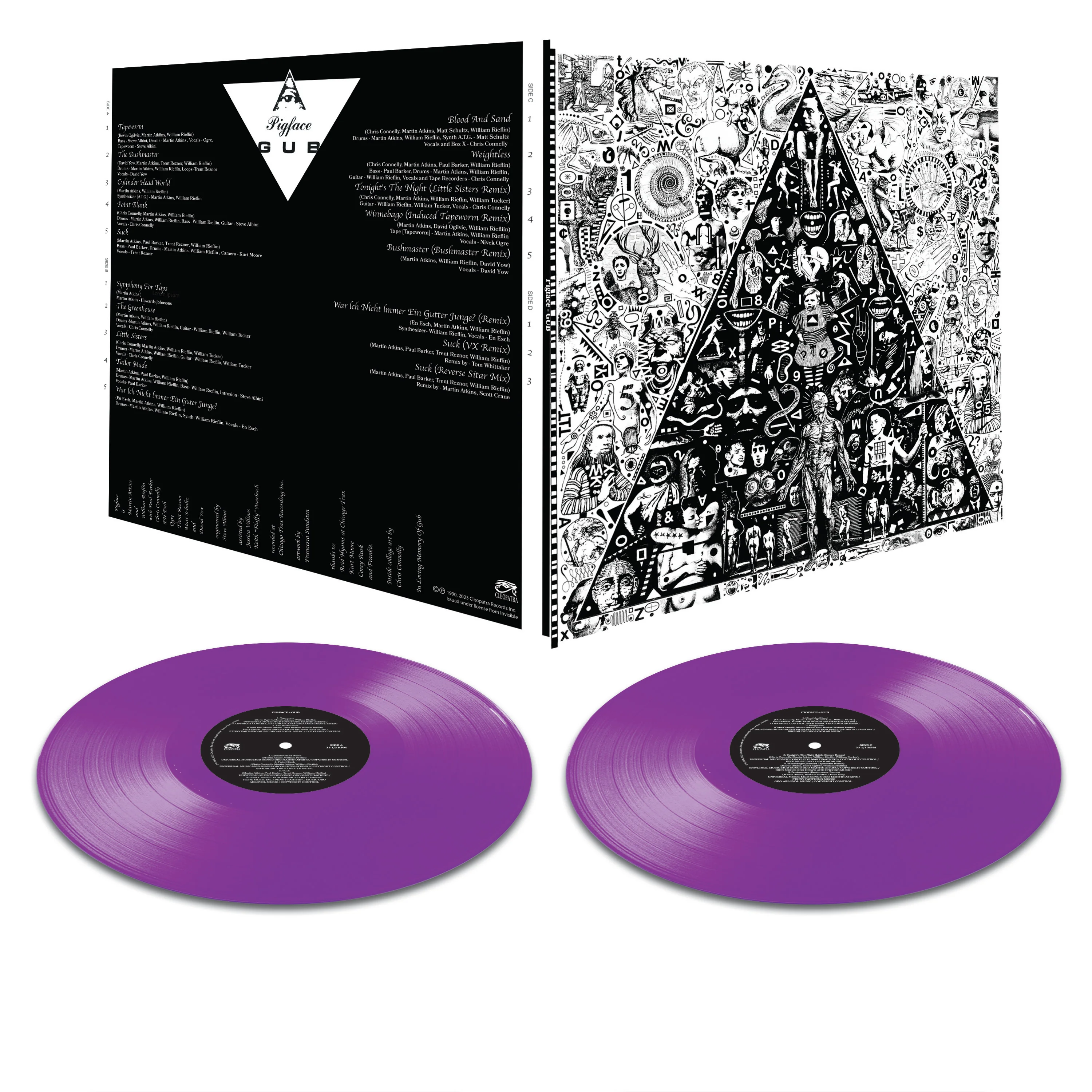 Pigface - Gub (Purple Double Vinyl) - Image 2