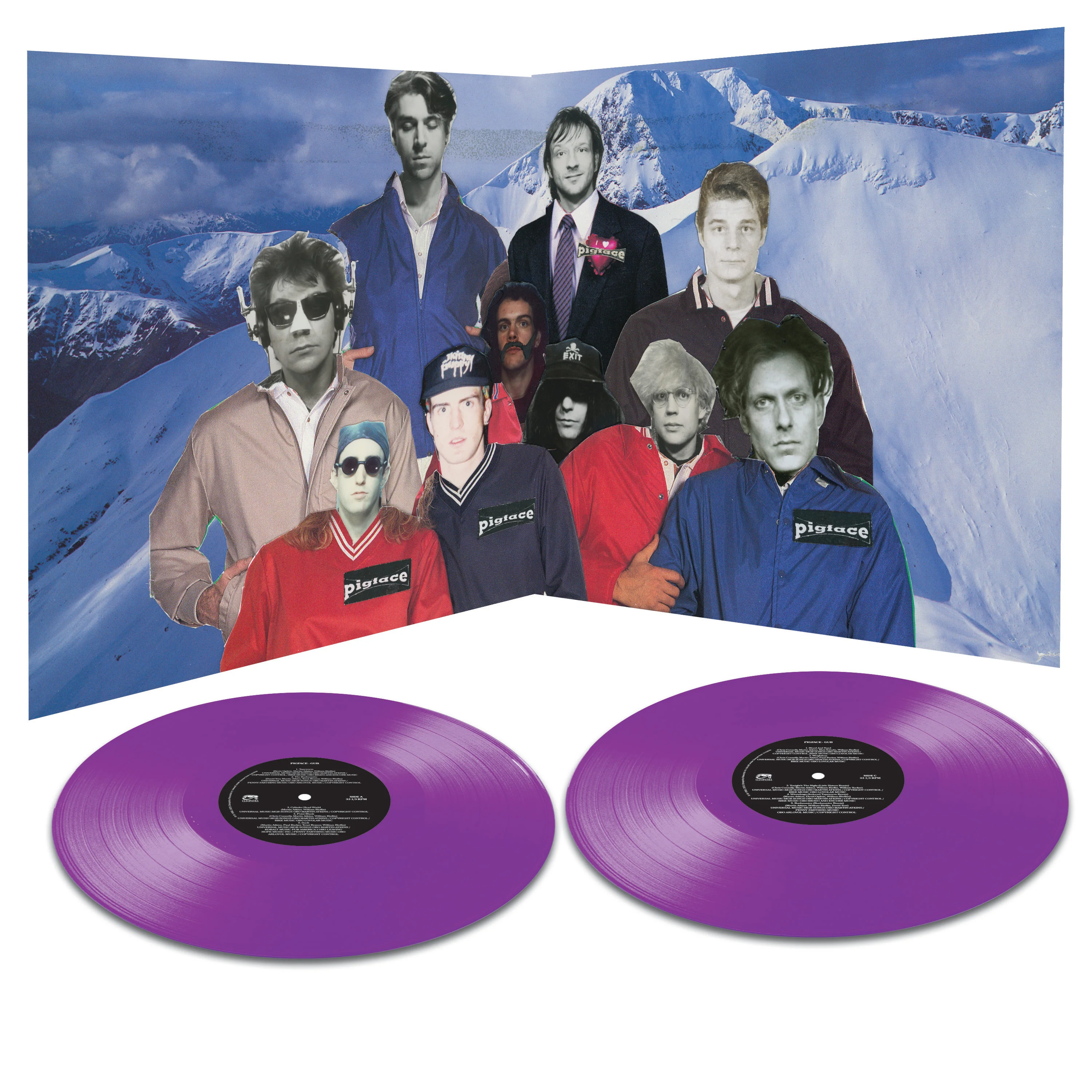 Pigface - Gub (Purple Double Vinyl) - Image 3