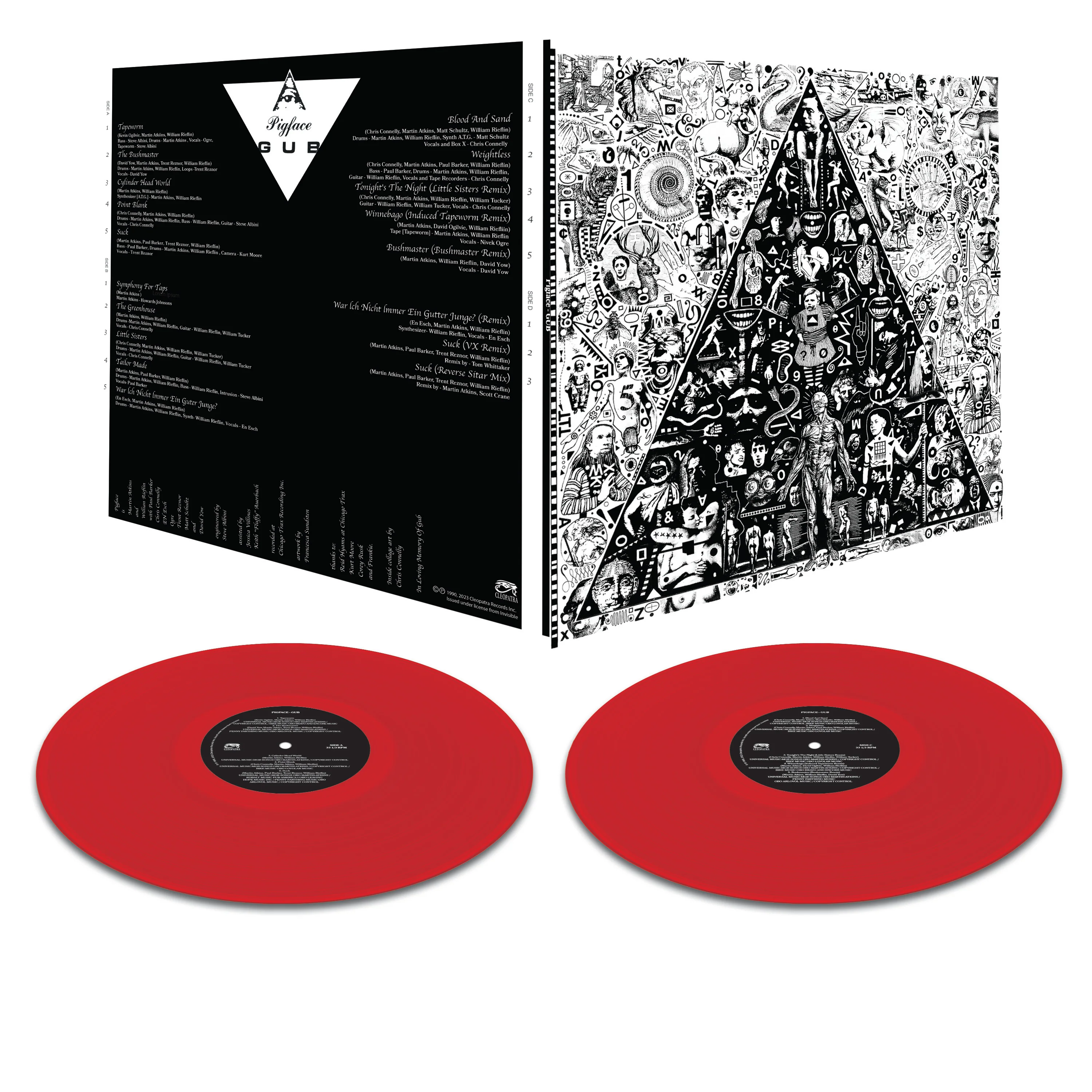 Pigface - Gub (Red Double Vinyl) - Image 2