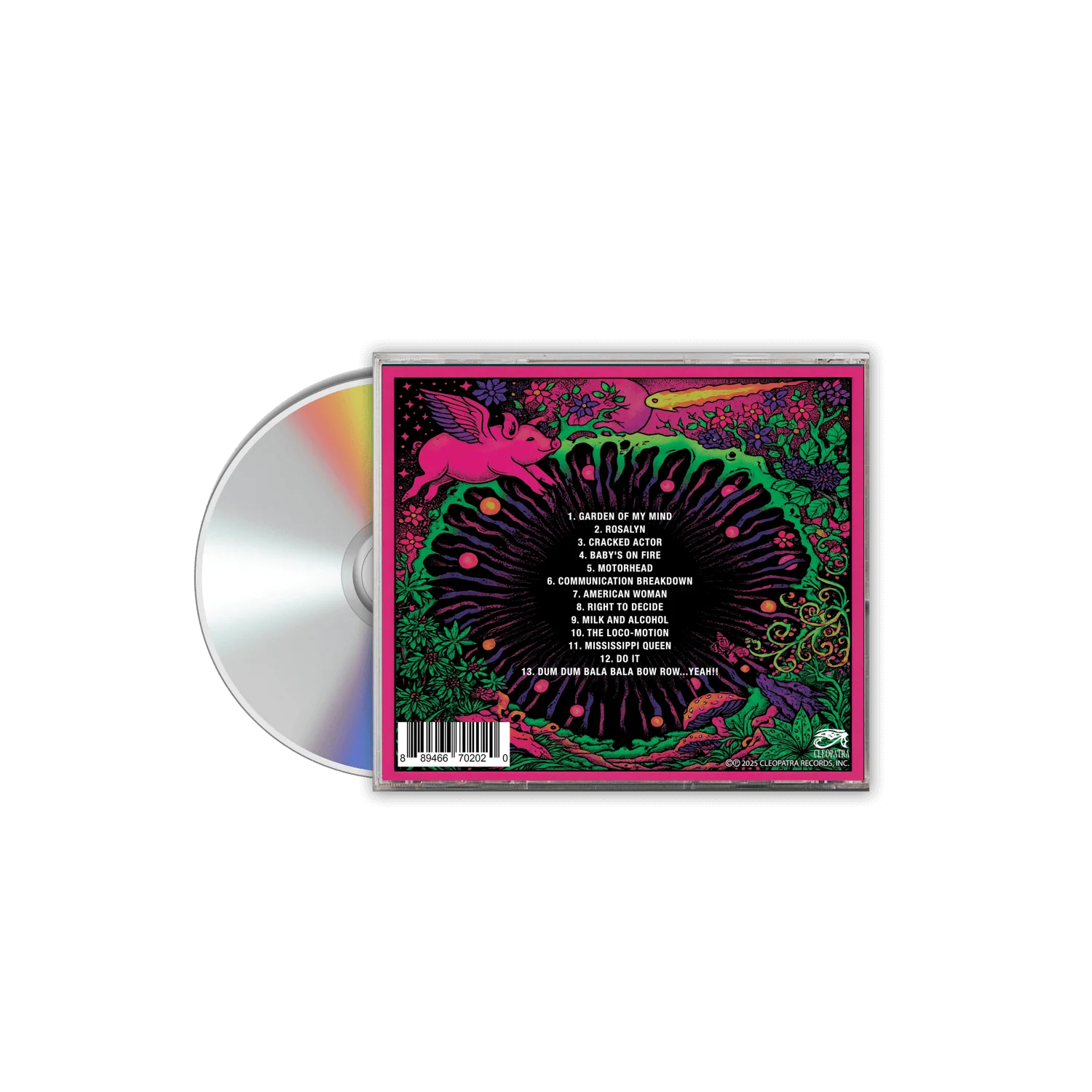 Pink Fairies - Covered In Pink (CD/T-Shirt/Tote - Bundle) - Image 3