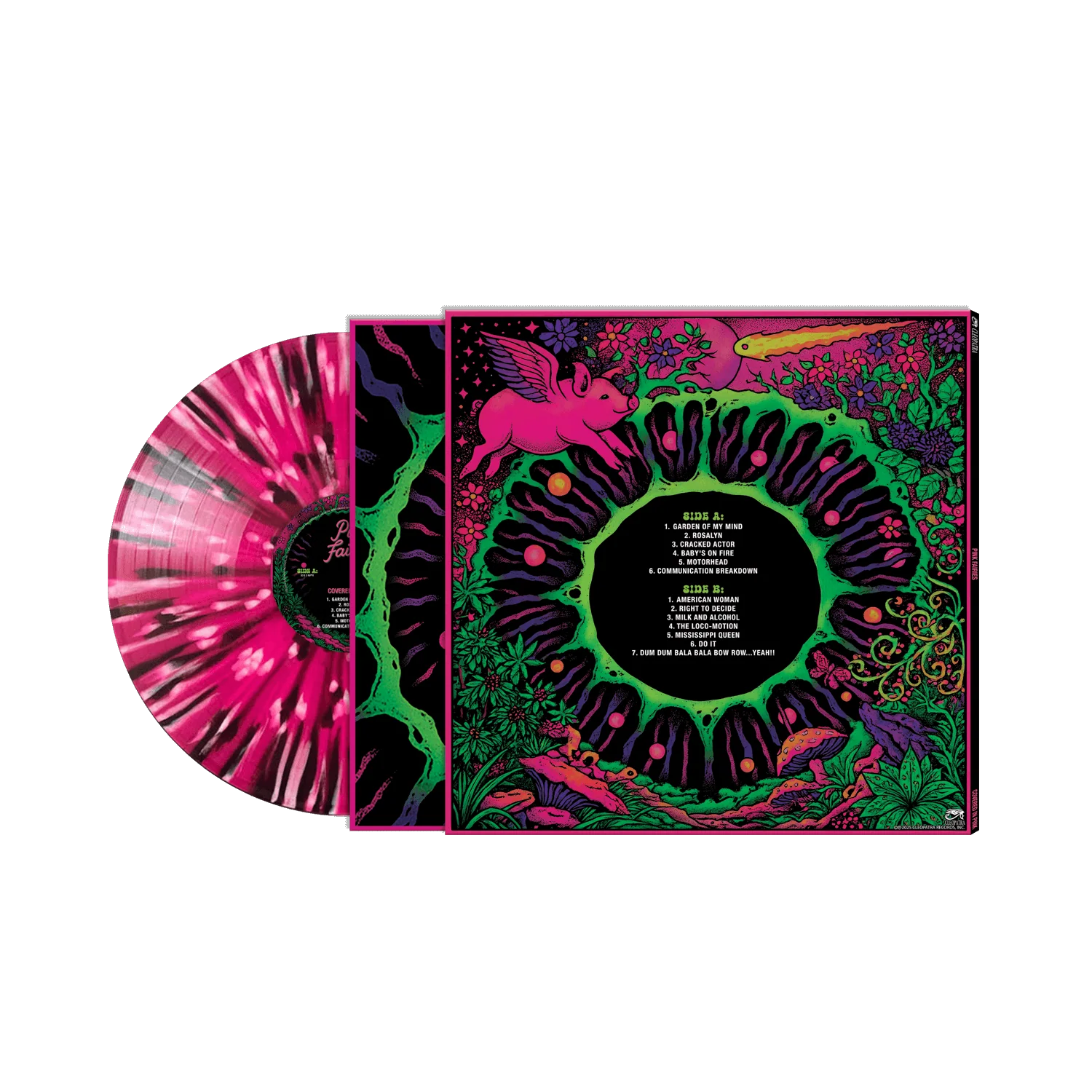 Pink Fairies - Covered In Pink (Vinyl LP/T-Shirt/Tote - Bundle) - Image 3