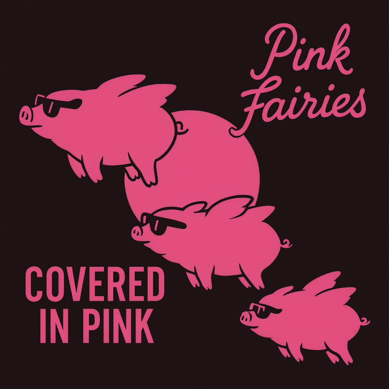 Pink Fairies - Covered In Pink (Vinyl LP/T-Shirt/Tote - Bundle) - Image 4